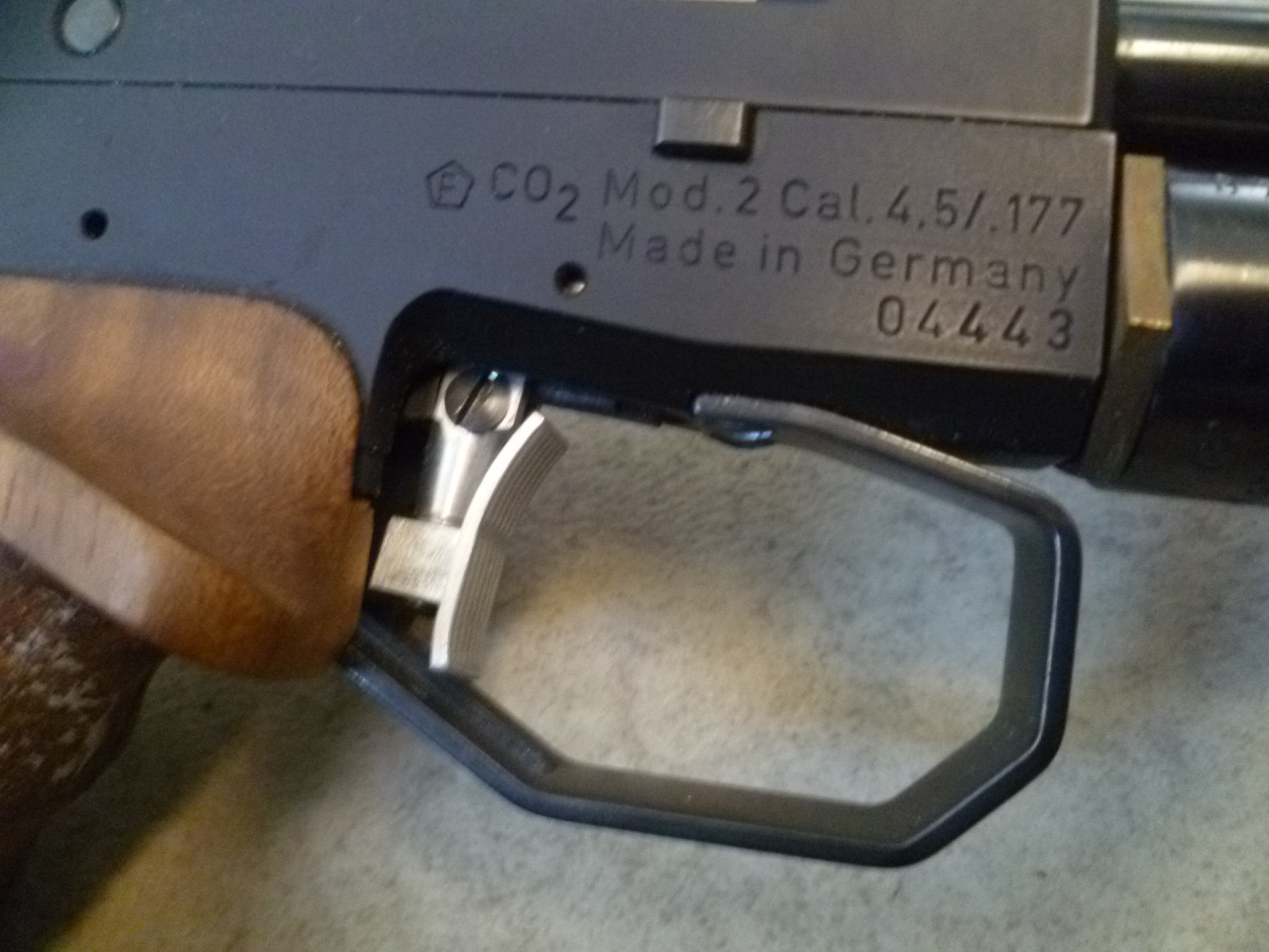 Matchluftpistole CO2 Feinwerkbau Modell 2 – Bild 5