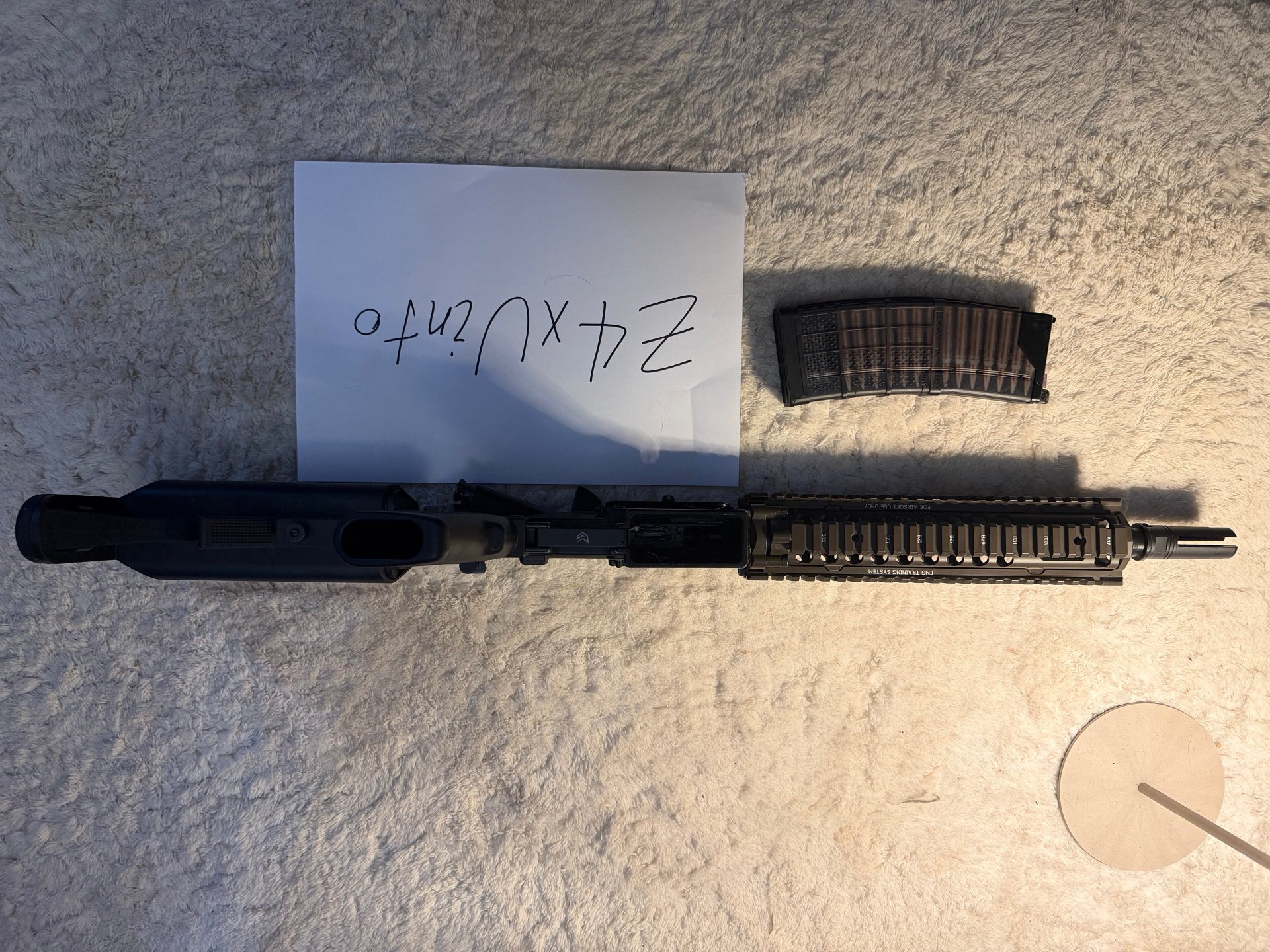 EMG/CYMA Colt MK18 MOD1 CGS T8 METAL GBB 6mm Dualtone – sehr gepflegt – Bild 3
