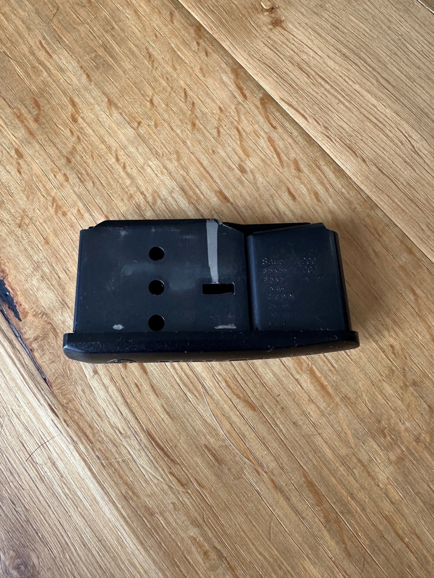 Original Sauer 202 3 Schuss Magazin für Medium Kaliber 7x64/270WIN/.30-06/8x57 – Bild 1