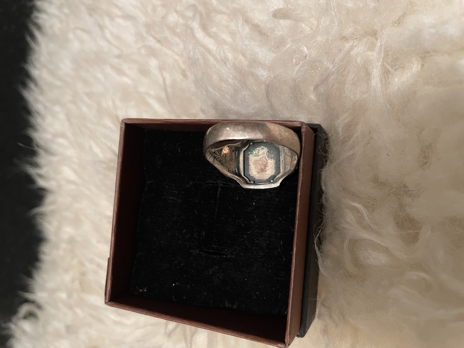 Silberner 925 Freimaurer Ring – Bild 4