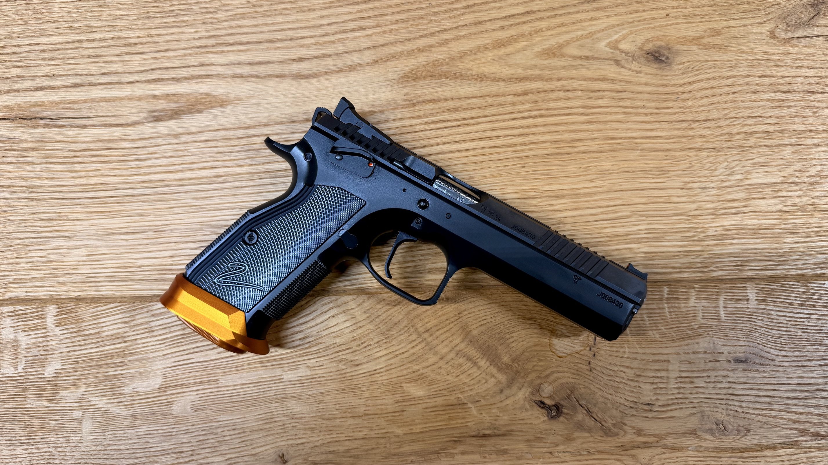 CZ TS 2 Orange / 9mm Luger / Bull-Lauf / viel Zubehör / ca. 200 Schuss / neuwertiger Zustand – Bild 1