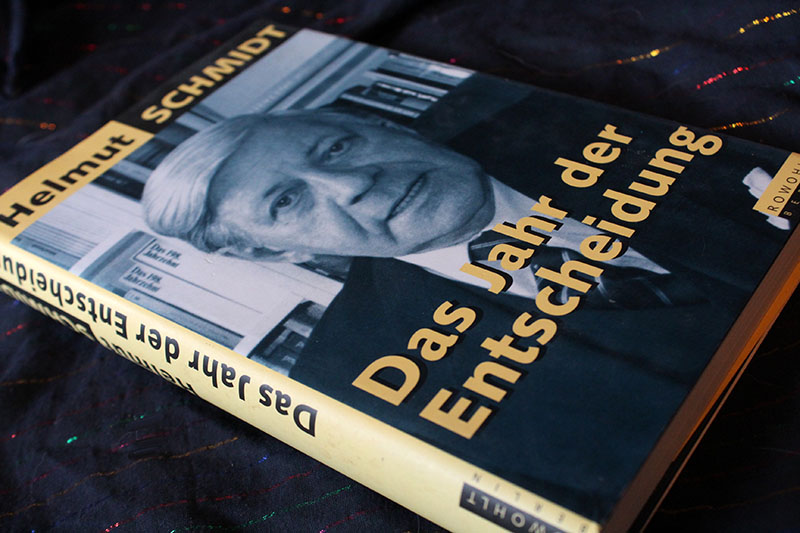 DAS JAHR DER ENTSCHEIDUNG - Helmut Schmidt – Bild 1