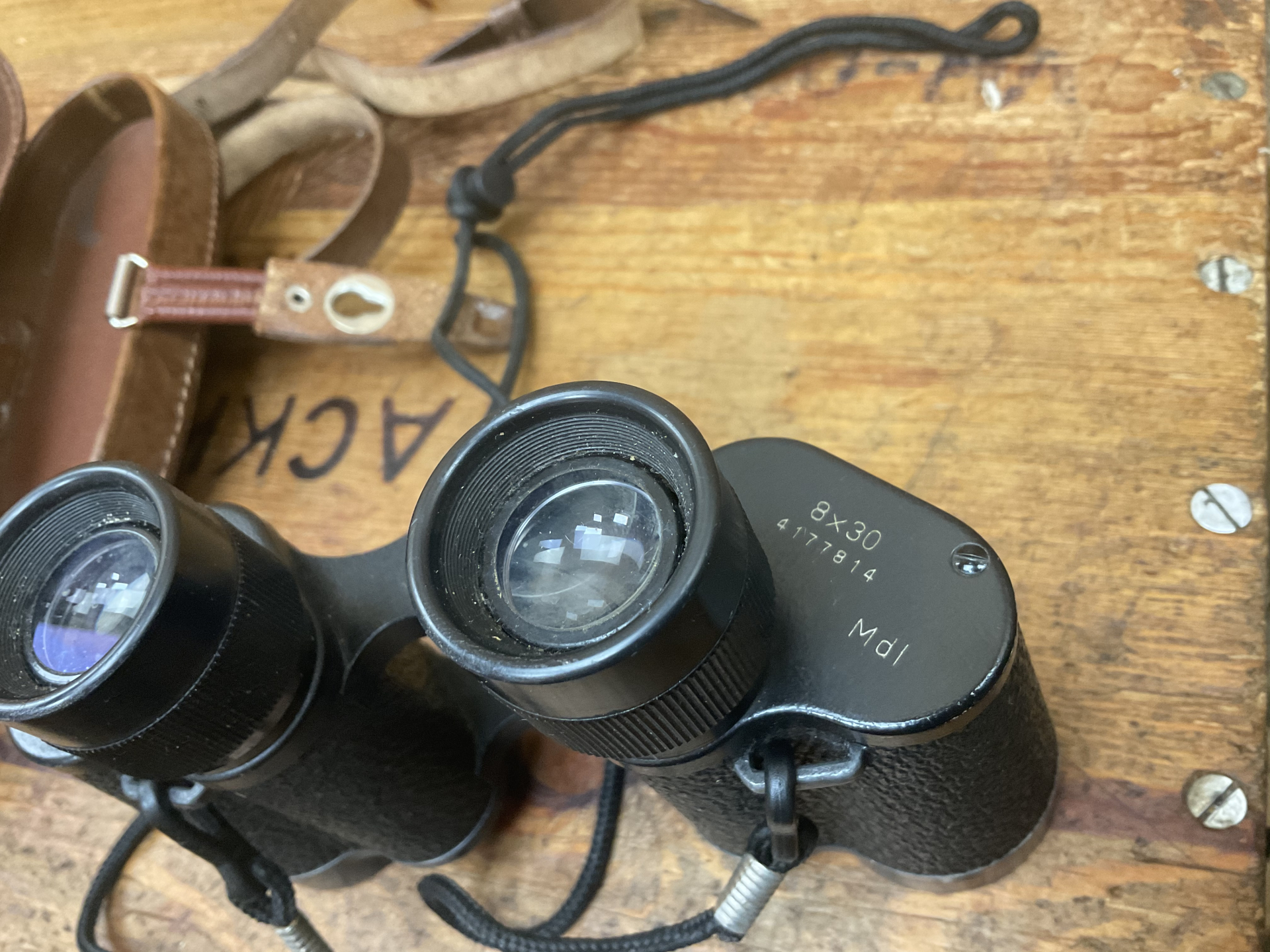 Fernglas Zeiss 8x30 Mdl, Stasi Dienstglas!!! Volkspolizei DDR!!! – Bild 4