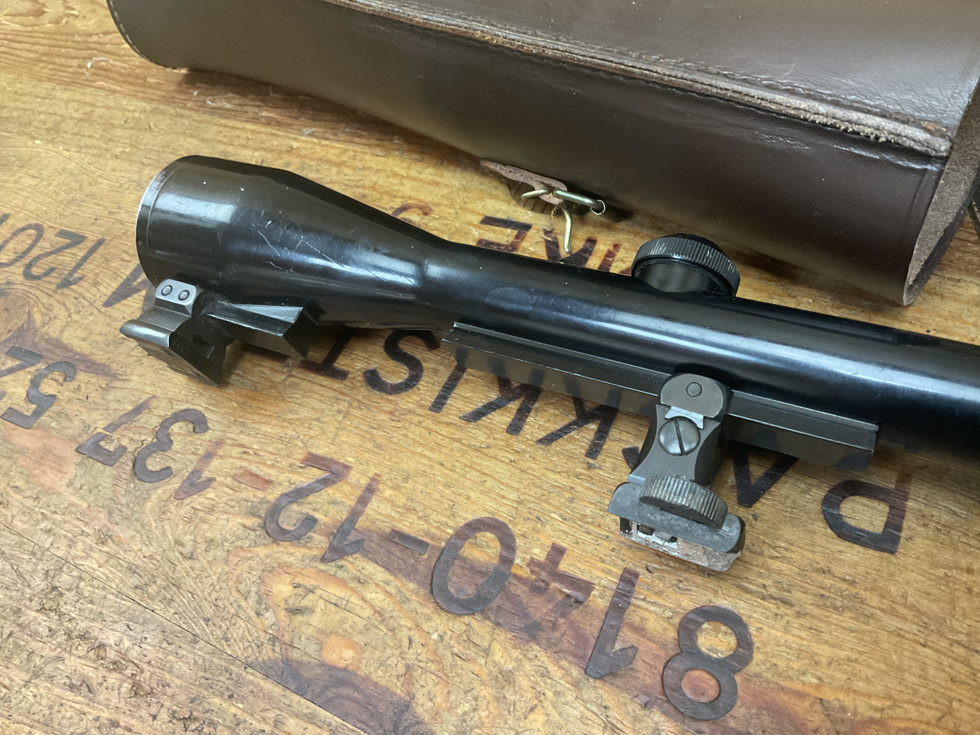 Zeiss 6x42M mit SEM Montage Komplett und Neuwertiger Lederköcher!!!! – Bild 2