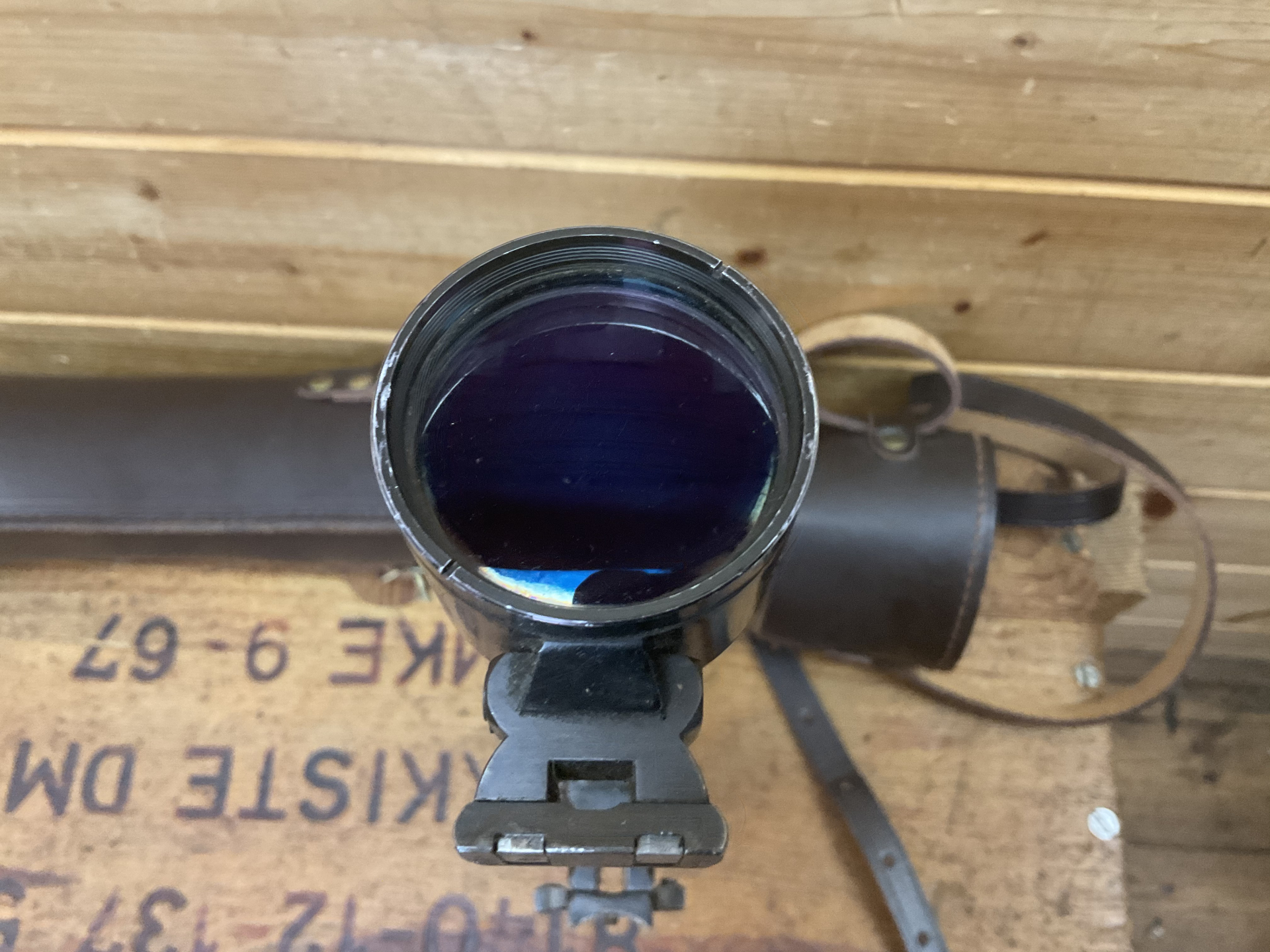 Zeiss 6x42M mit SEM Montage Komplett und Neuwertiger Lederköcher!!!! – Bild 5