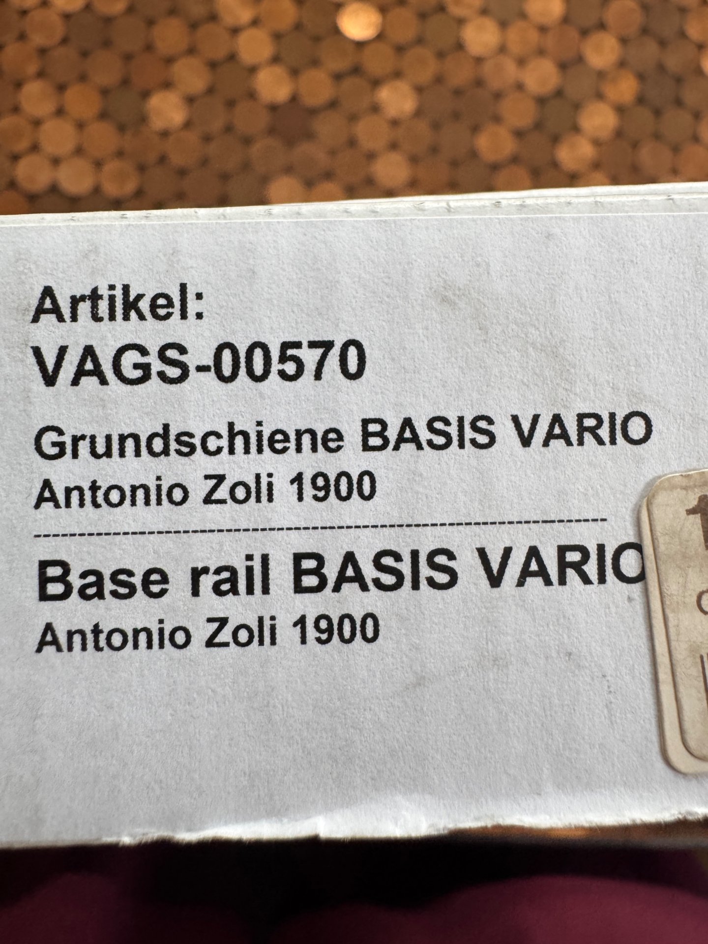 Dentler Vario Montage, Zielfernrohr, A.Zoli, NEU OVP – Bild 3
