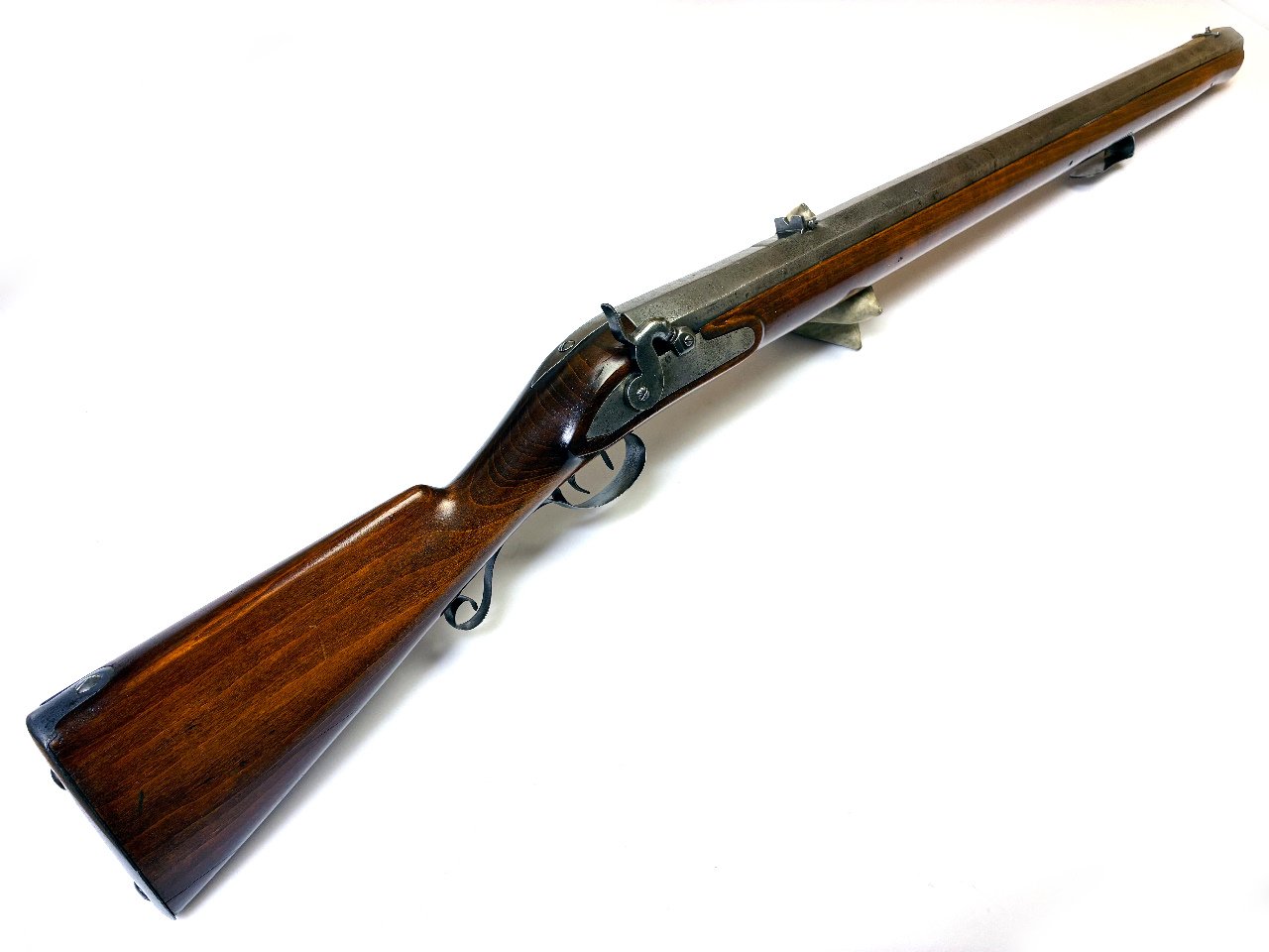 Schwere Perkussions-Wallbüchse "Defensionsgewehr" wohl Deutschland um 1850 – Bild 1