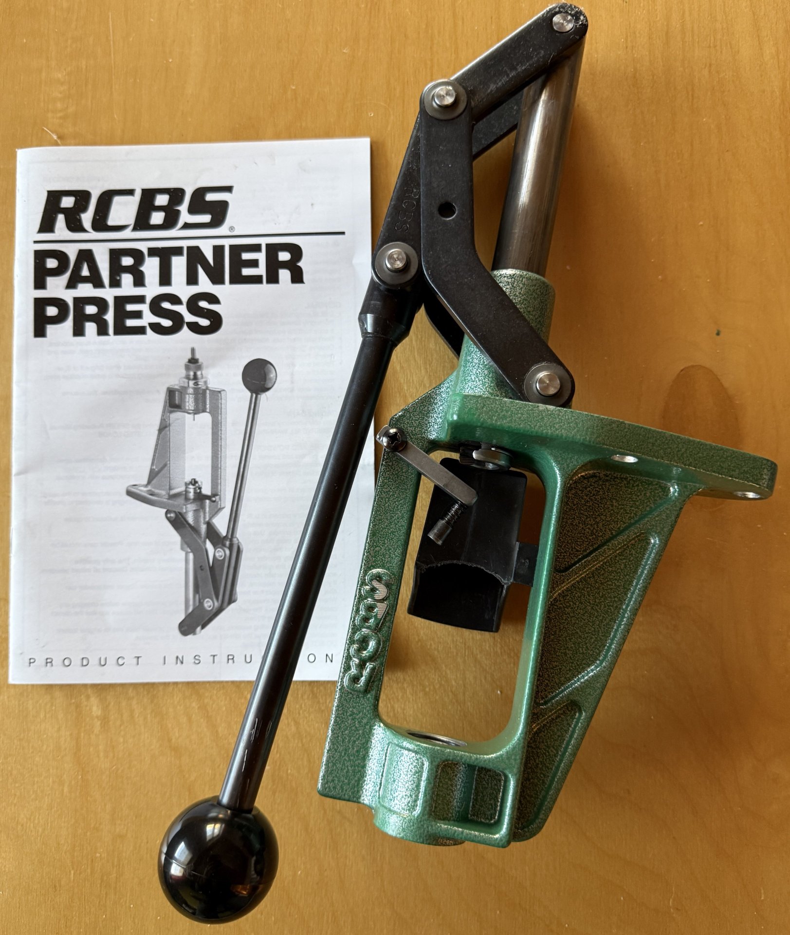 RCBS Partner Presse (Modell 87460) inklusive der originalen Bedienungsanleitung – Bild 1