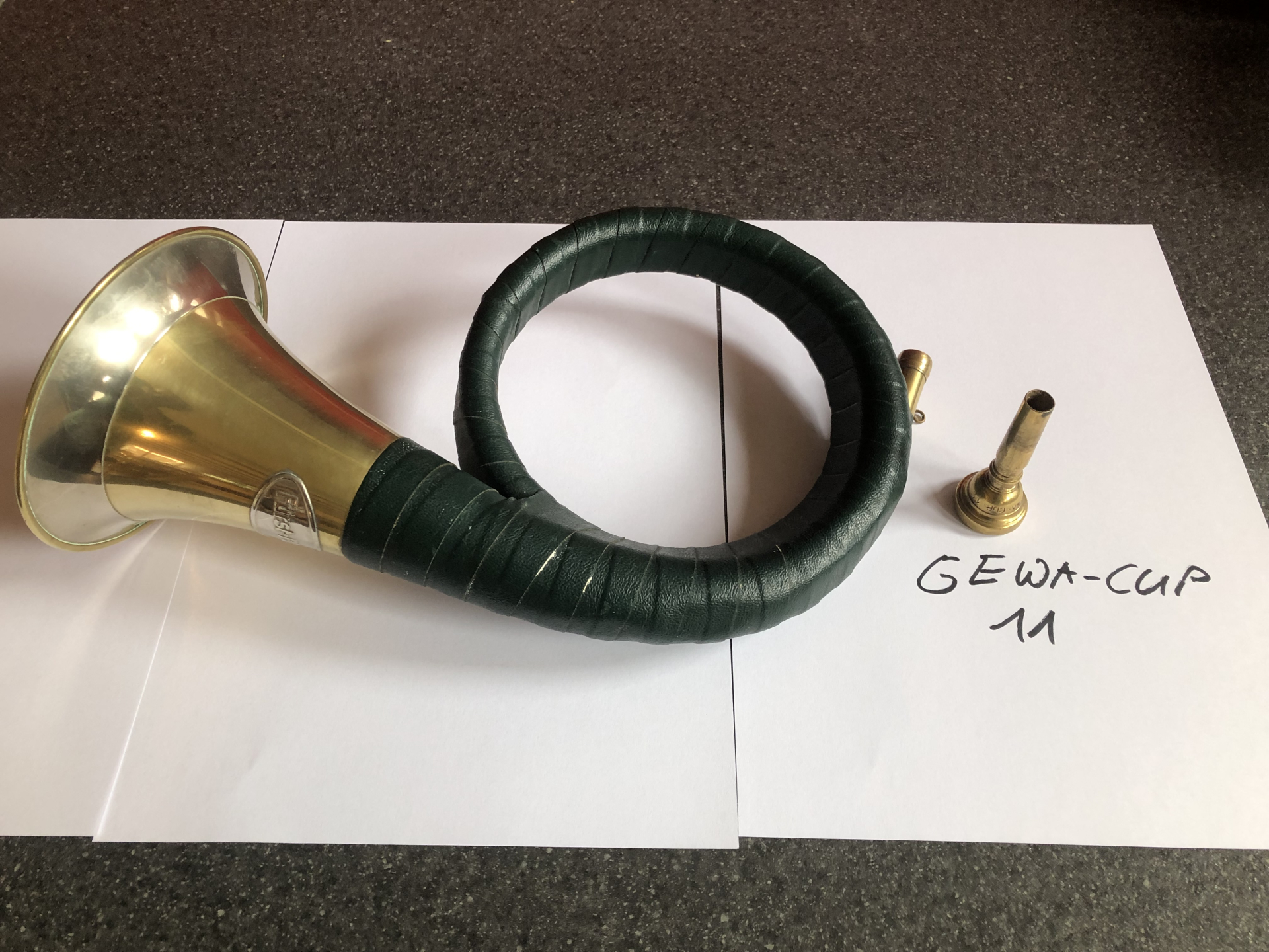 Jagdhorn Fürst Pless – Bild 1