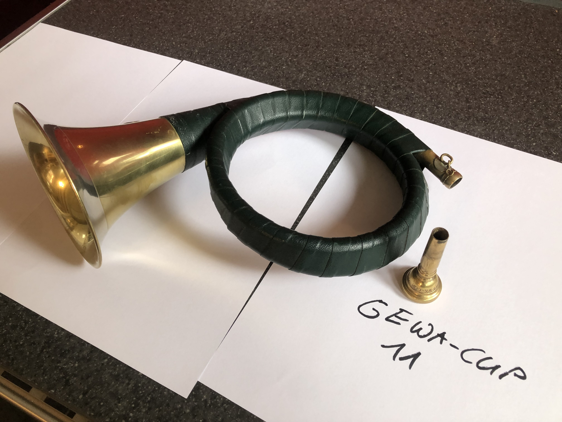 Jagdhorn Fürst Pless – Bild 2