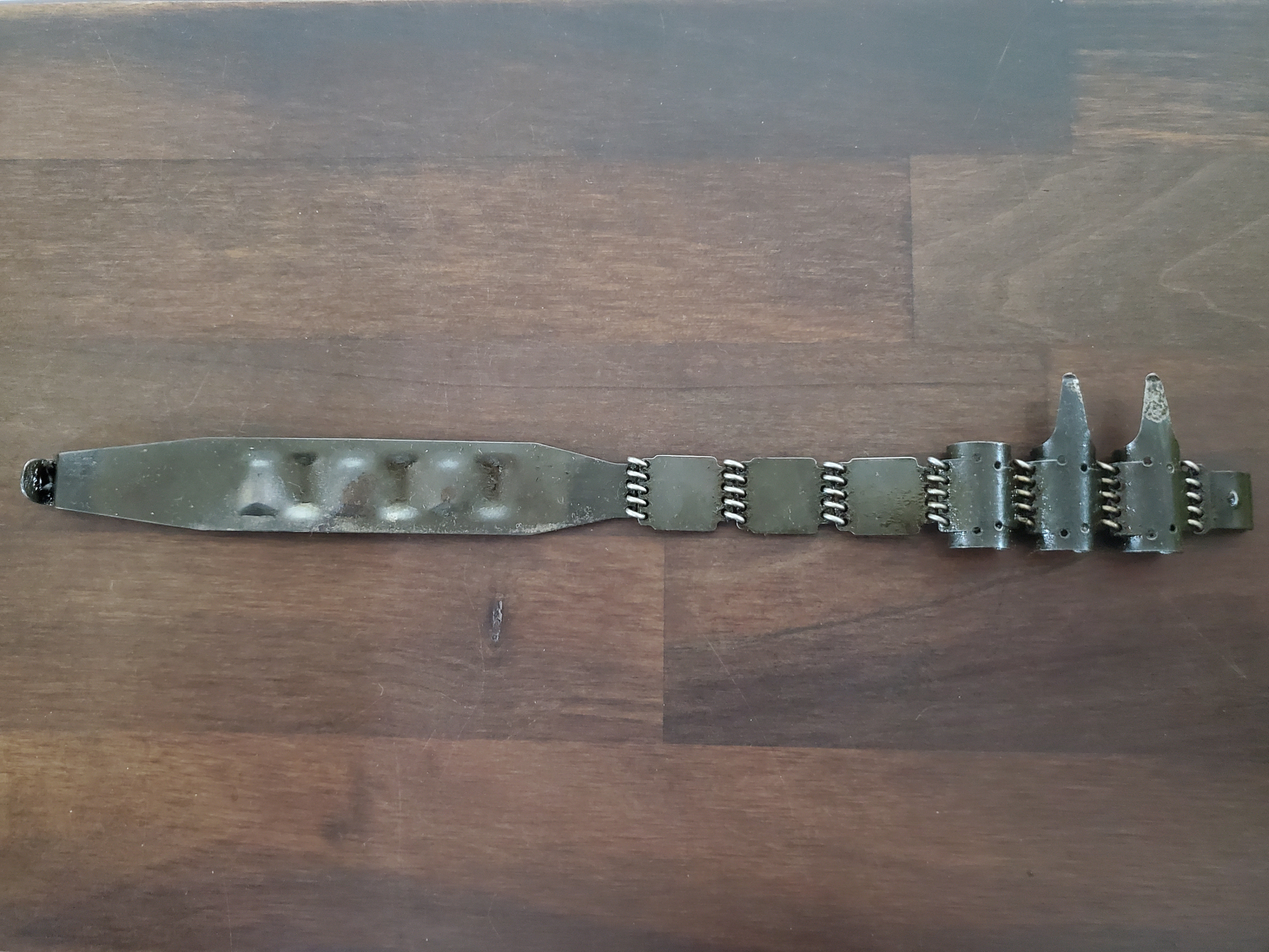 MG34/MG42 Gurt Einführstück original Wehrmacht WK2 mit WaA – Bild 2