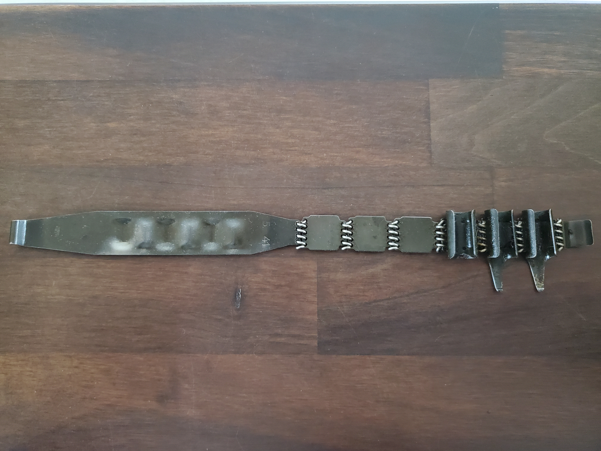 MG34/MG42 Gurt Einführstück original Wehrmacht WK2 mit WaA – Bild 1