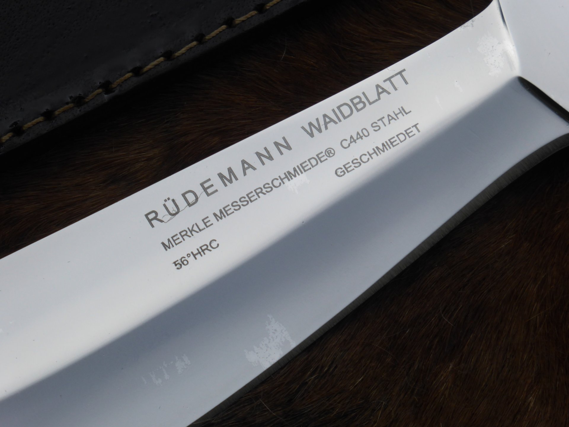 Rüdemann Waidhauer der Merkle Messerschmiede, letztes Rechtshand Modell – Bild 2