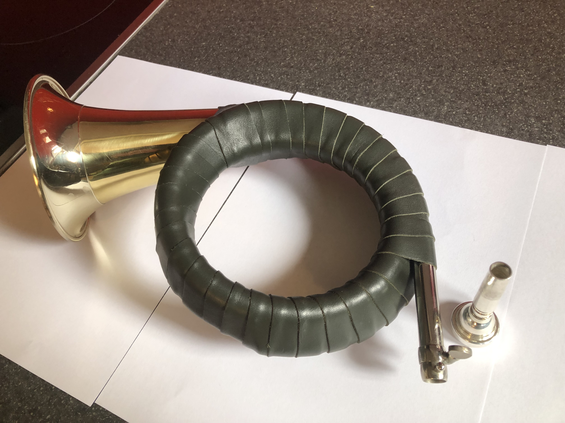 Jagdhorn Fürst Pless – Bild 1