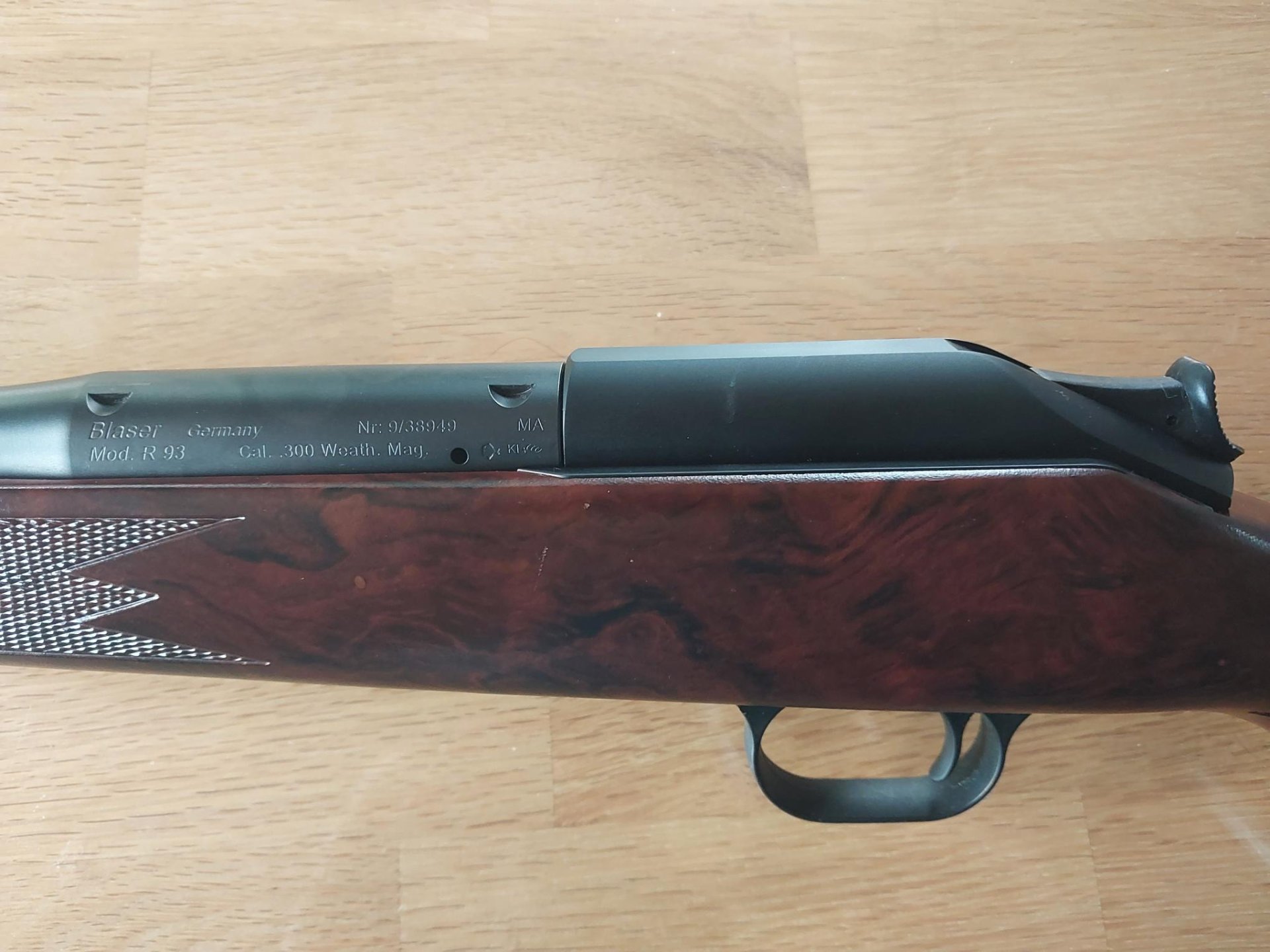 Repetierer Blaser R93 Kaliber 300 Weatherby Magnum – Bild 4