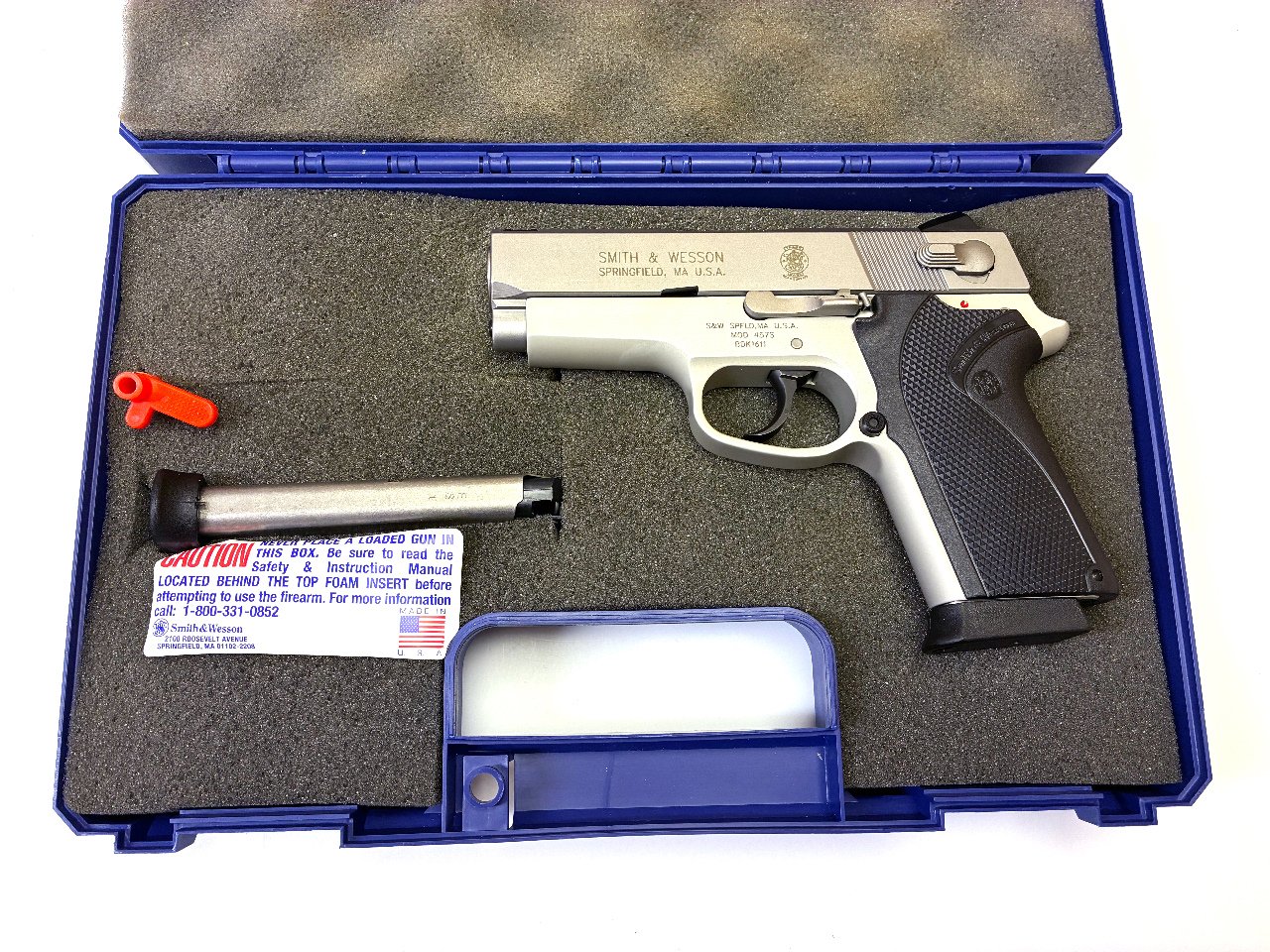 Pistole - S&W Mod. 457S "Value Series Compact" in OVP | .45Auto – Bild 1