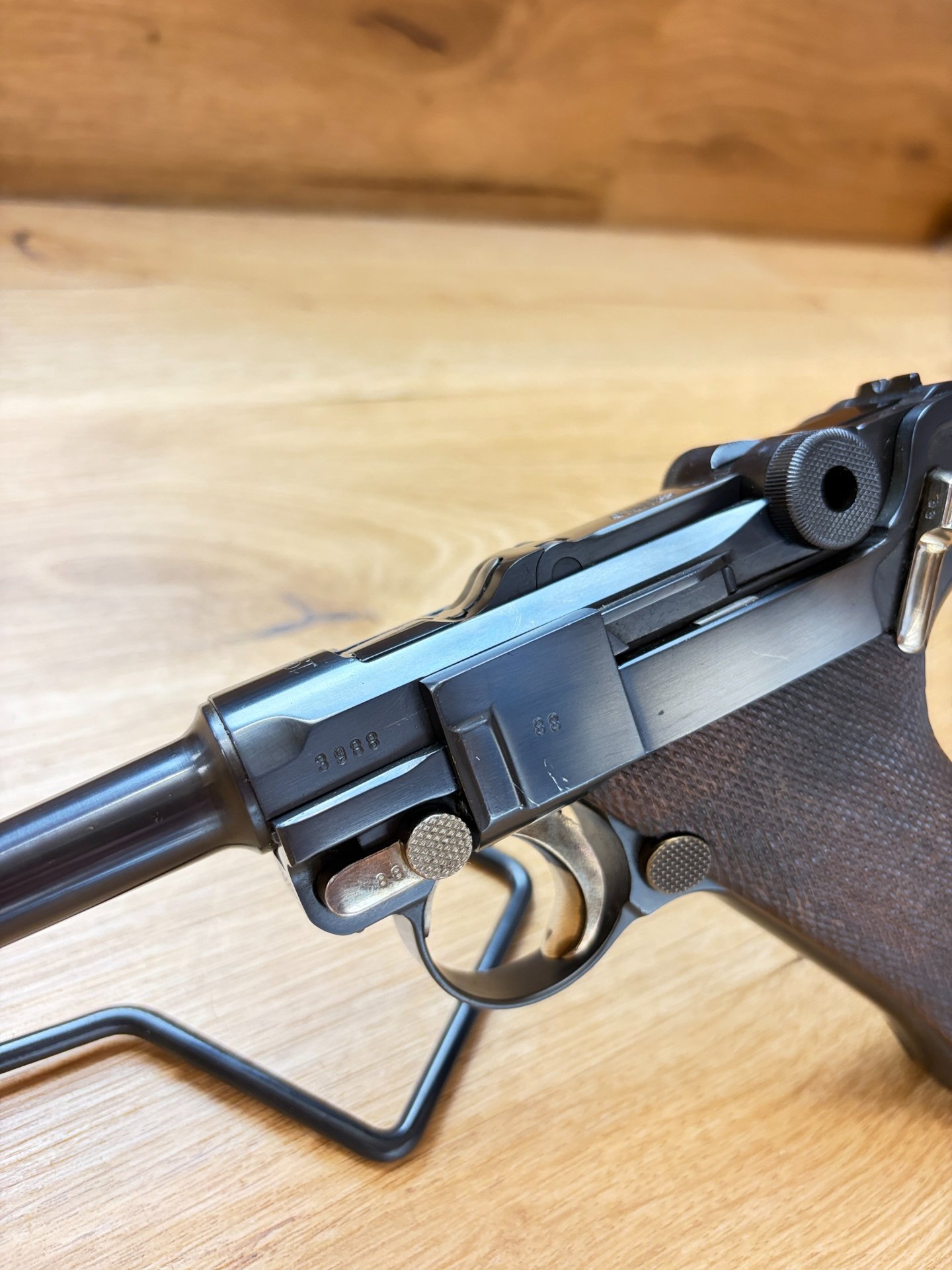 Pistole 08 DWM Kaliber 9mm Kurz "SAMMLERWAFFE" – Bild 6
