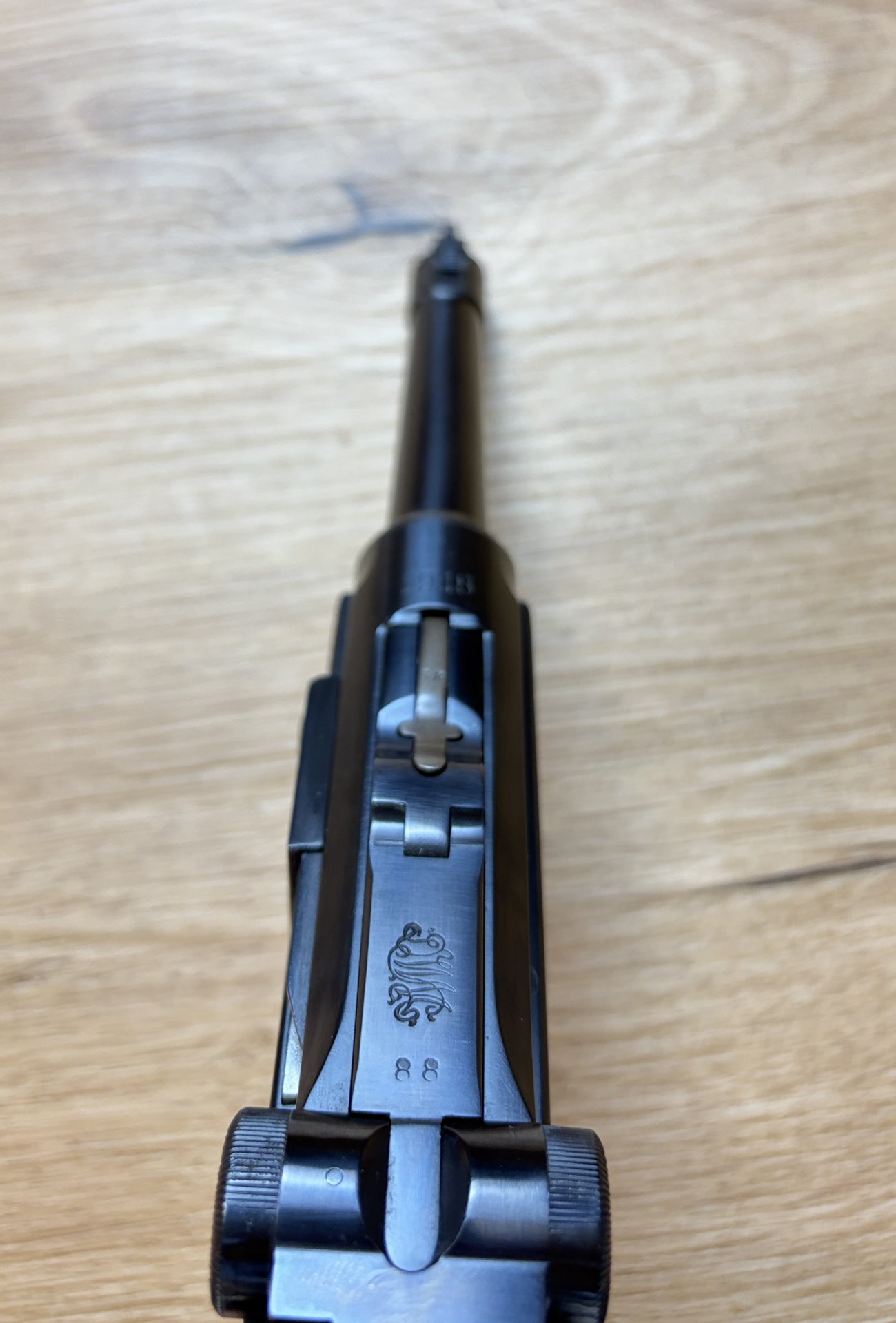 Pistole 08 DWM Kaliber 9mm Kurz "SAMMLERWAFFE" – Bild 3