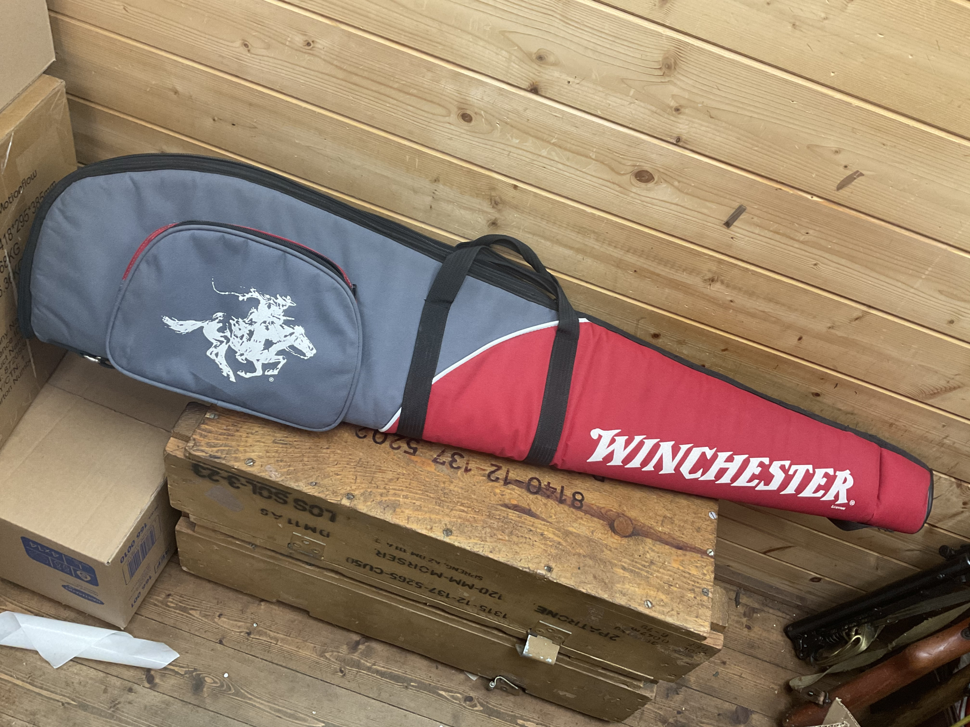 Winchester Futteral gepolstert, super Zustand!!! – Bild 2
