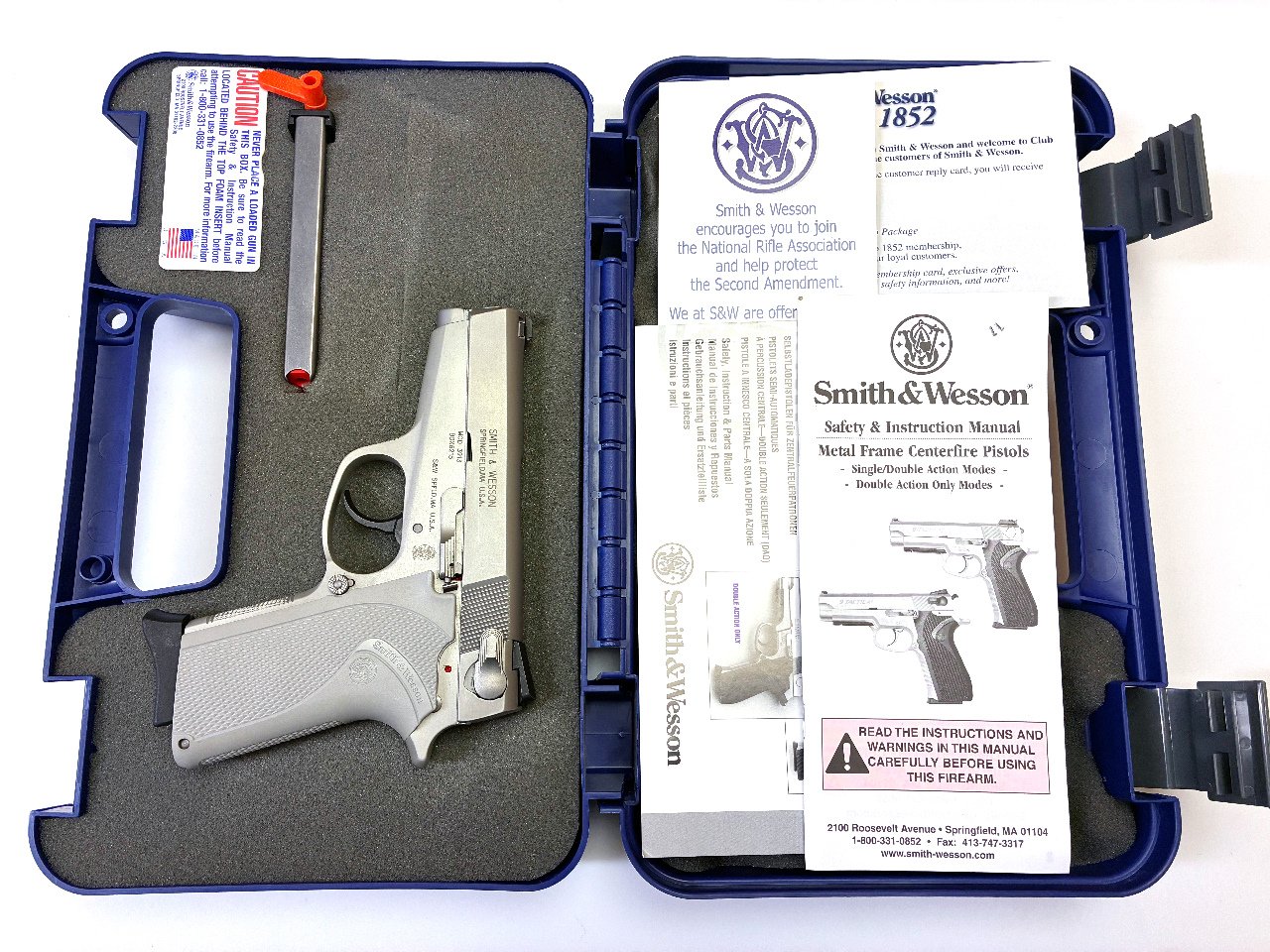 Pistole - Smith & Wesson Mod. 3913 "LadySmith" in OVP | 9mmLuger – Bild 1