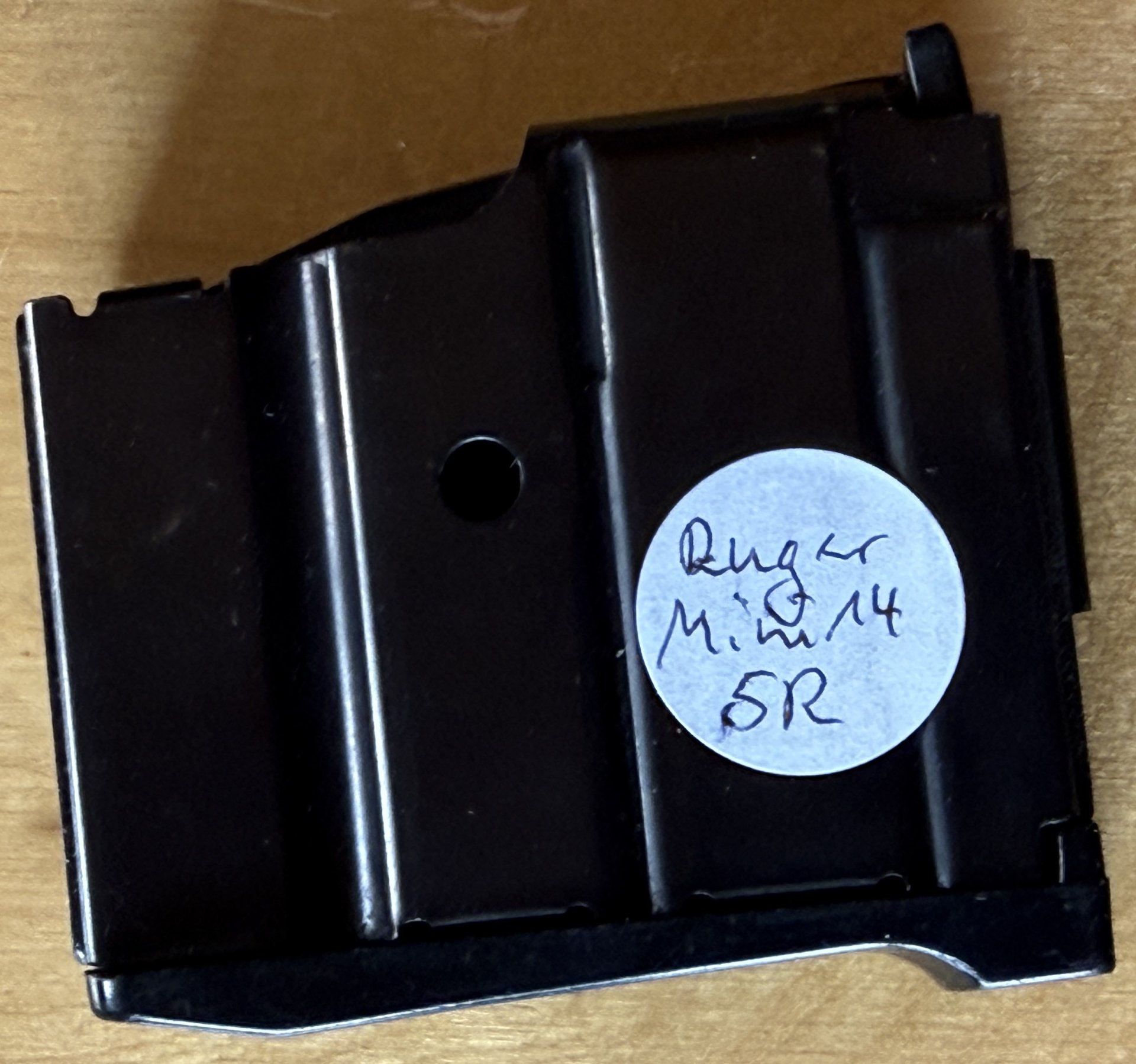Original Ruger Mini-14, 5-Schuss-Stahlmagazin Kal. .223 Rem. 5.56x45 mm NATO, neu bis neuwertig, war – Bild 1