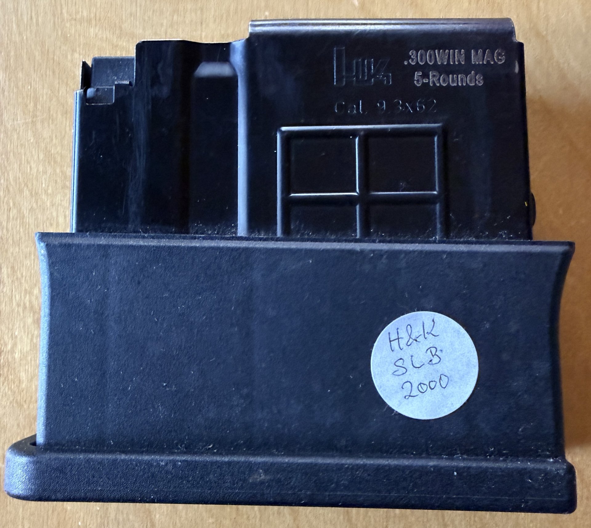 Original-Magazin Selbstlader-Jagdbüchse Heckler & Koch SLB 2000, Kal. .300 WIN MAG / 5-Rounds und Ca – Bild 1