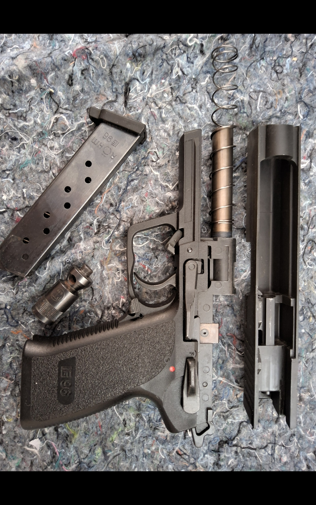 Pistole Röhm RG 96 Cal. 9mm PAK PTB 699 – Bild 4