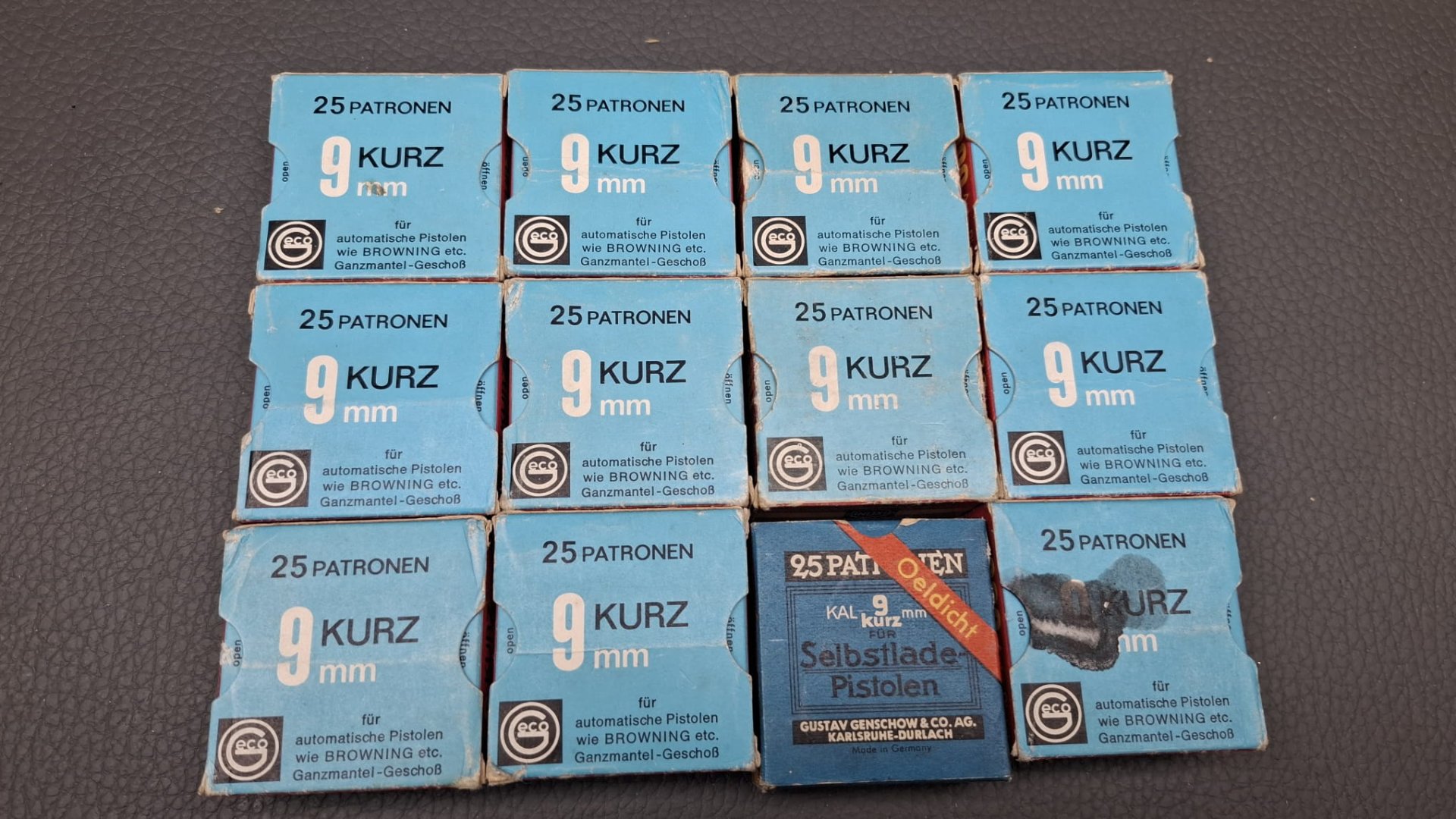 .380 Auto 9mm Kurz Patronen Munition Konvolut Pistole 300 Schuss – Bild 1