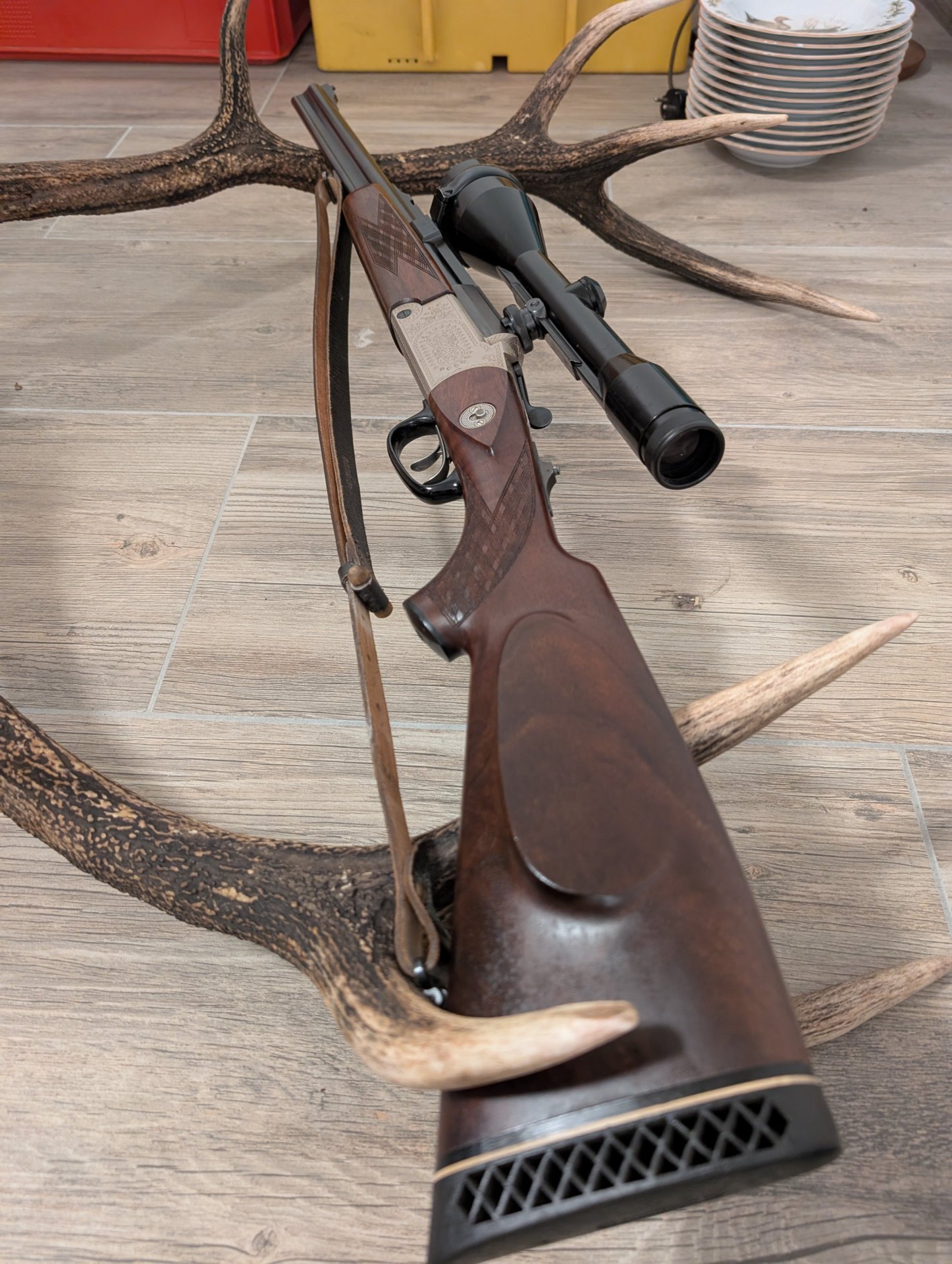 Blaser Bergstutzen 6,5x57R und 5,6x50R mit Zeiss 8x56 – Bild 1