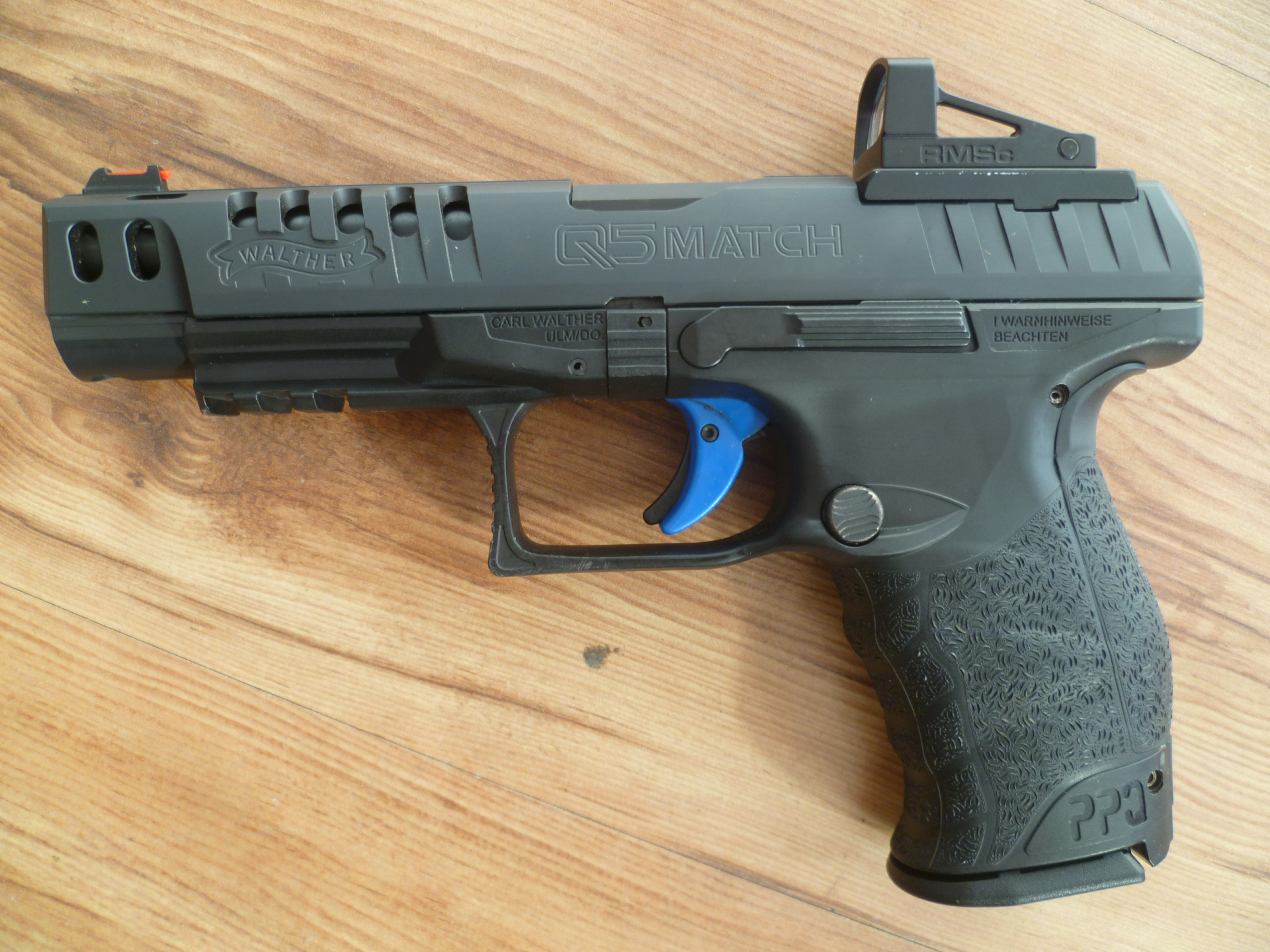 Pistole Walther Q5 Match 9mm Luger – Bild 2