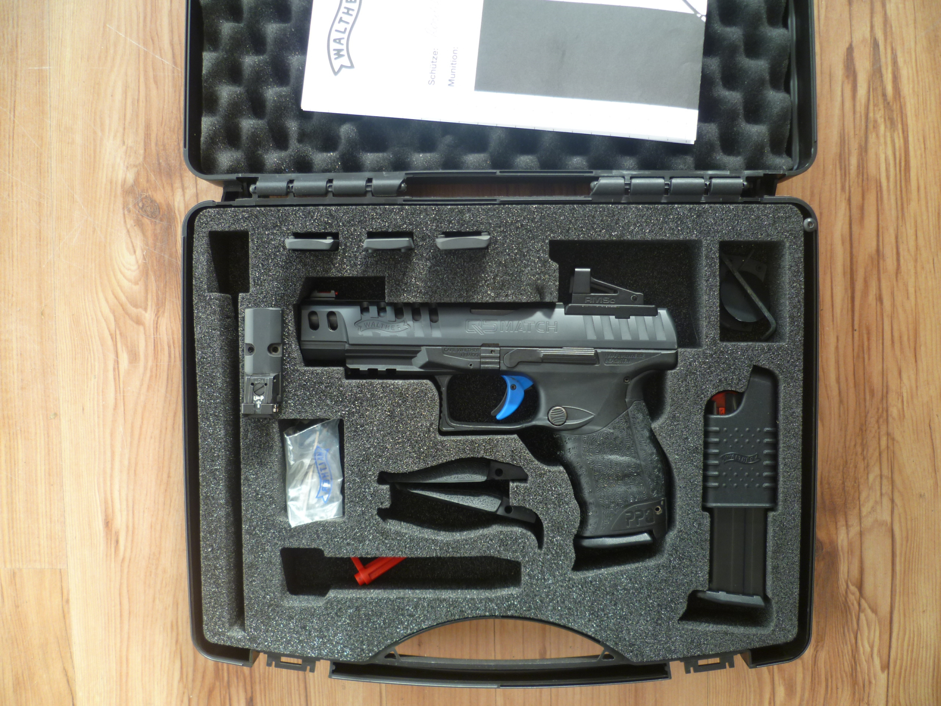 Pistole Walther Q5 Match 9mm Luger – Bild 1