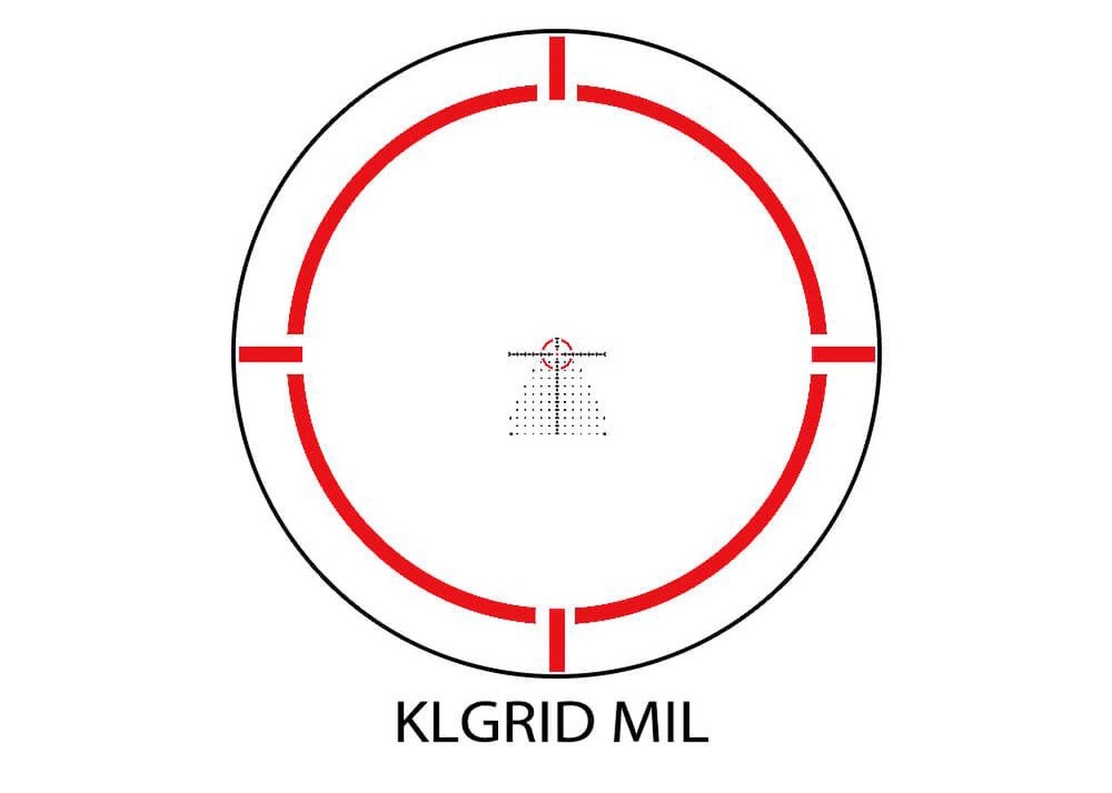 Arken EP-8 1-8x28 BDC KLBOX Zielfernrohr, für Jäger und Sportschützen – Bild 2