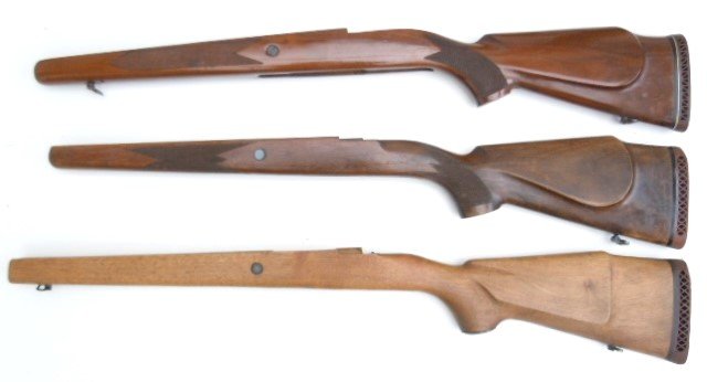 3 Stück Jagdschäfte Jagdschaft für Mauser 98 + Nachbauten Brünner Zastava Brno St. Barbara Parker – Bild 1