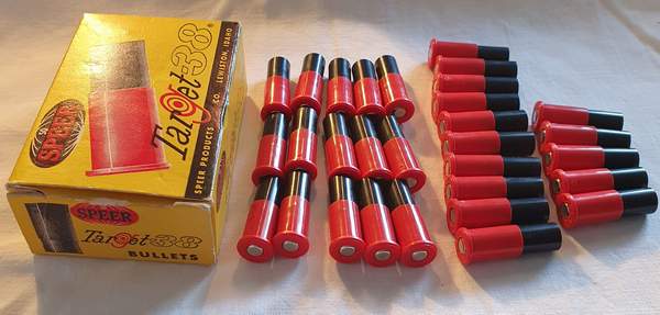 -30- Plastik-Patronen Kal. .38sp./.357 Magn., Speer Target-38 – Bild 2