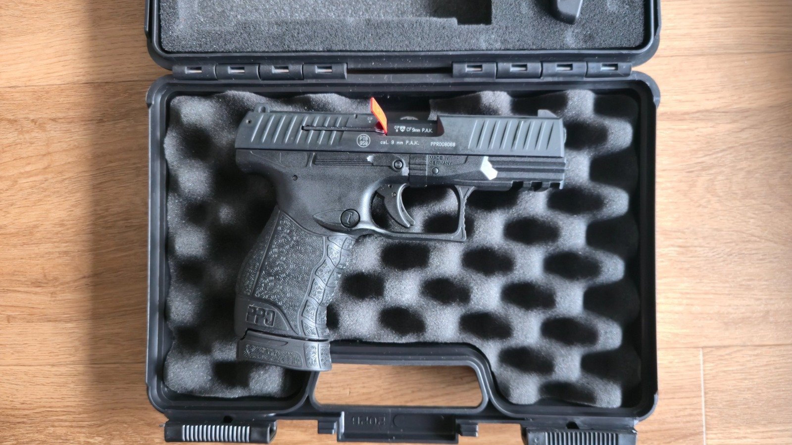 Walther PPQ M2 Navy Kit Schreckschuss Pistole Kal. 9mm P.A.K. mit Schalldämpfer NEU – Bild 5