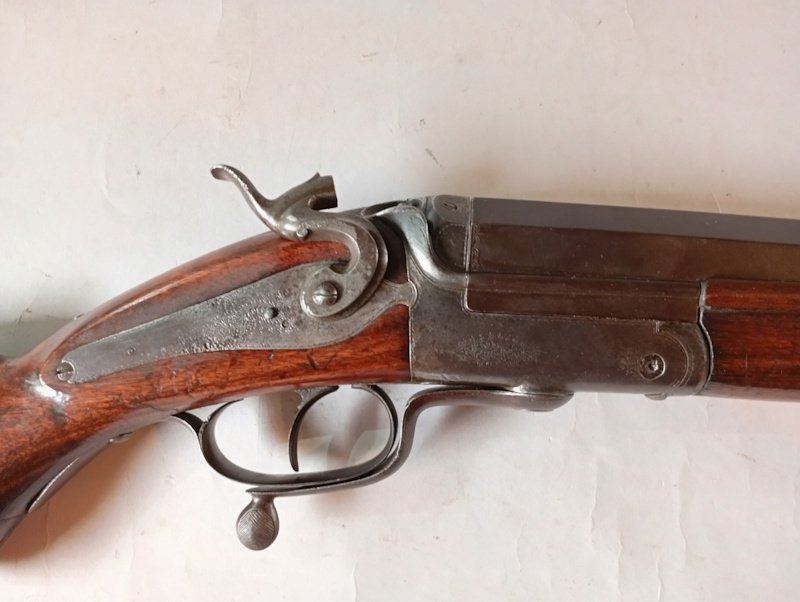 SELTENE deutsche Kipplaufbüchse – H. LEUE, Königlicher Hofbüchsenmacher in Berlin – Kaliber 10.3mm ( – Bild 3