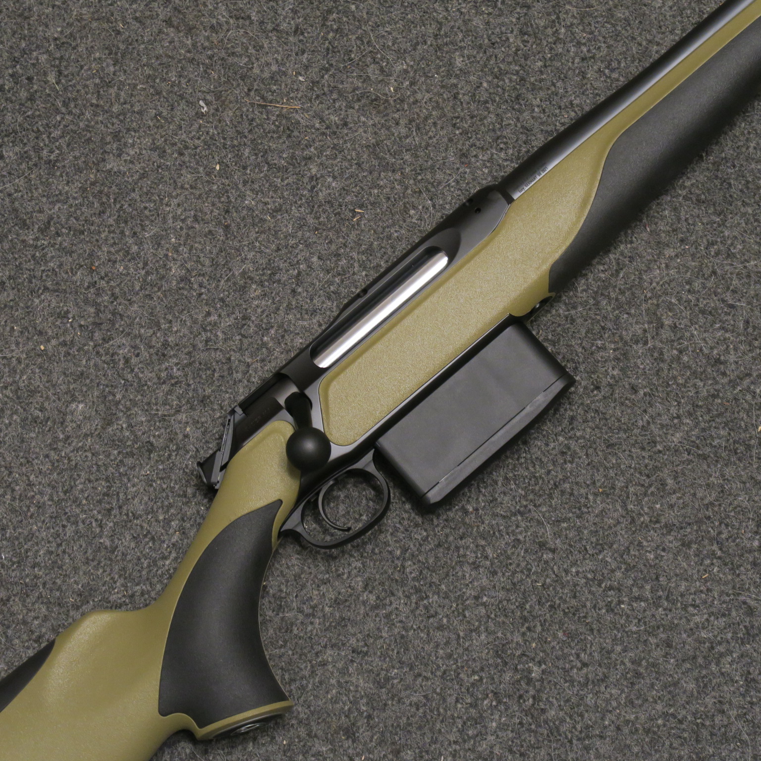 original SAUER 505 ERGO MAX "OLIVGRÜN" Kal. 300 WINCHESTER MAGNUM mit M15x1 GEWINDE no blaser – Bild 3