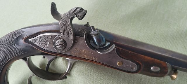 franz. Perkussionspistole, ca. 1820/30 – billede 3