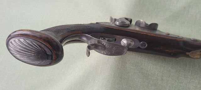 franz. Perkussionspistole, ca. 1820/30 – billede 4