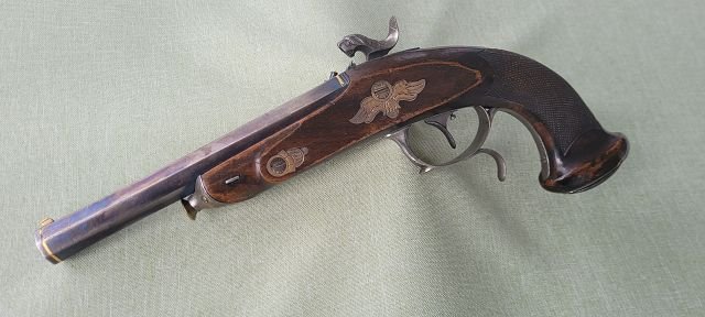 franz. Perkussionspistole, ca. 1820/30 – billede 2