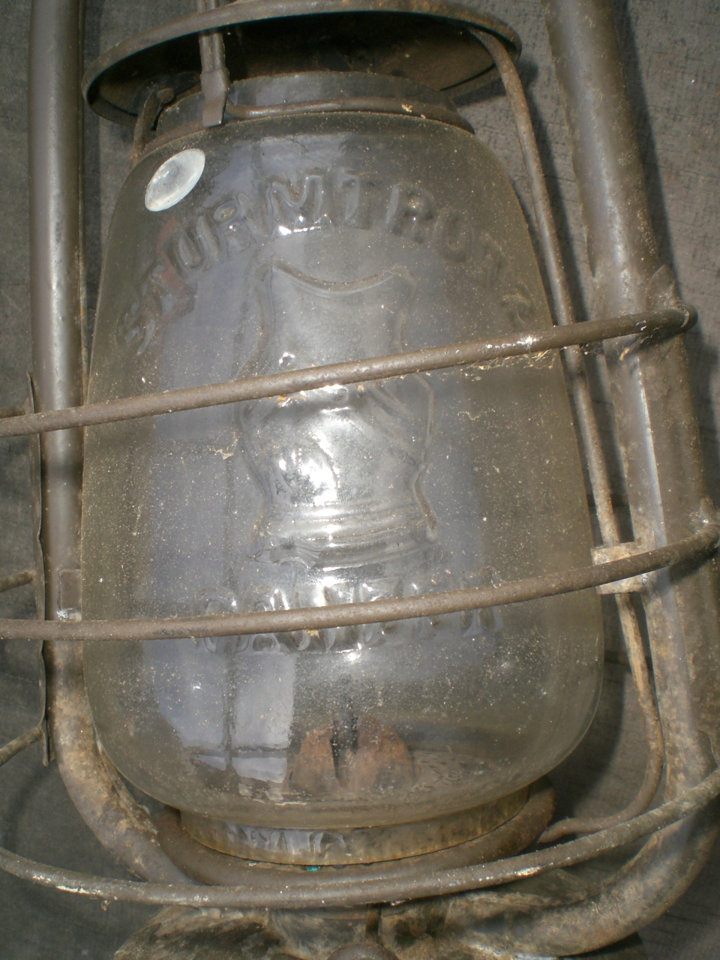 Panzer Sturmtrotz große Petroleumlampe - Bunkerleuchte 1. Weltkrieg – Bild 3