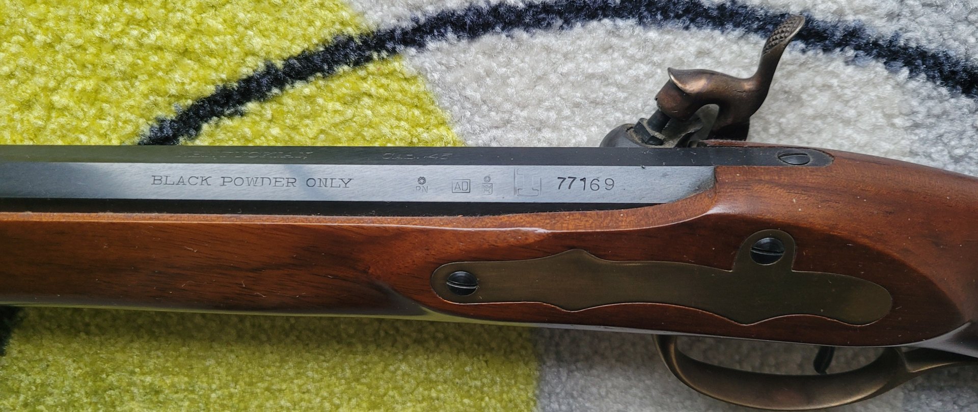 Vorderlader Gewehr Kentuckian Euroarms Cal.45 Made in Italy – Bild 6