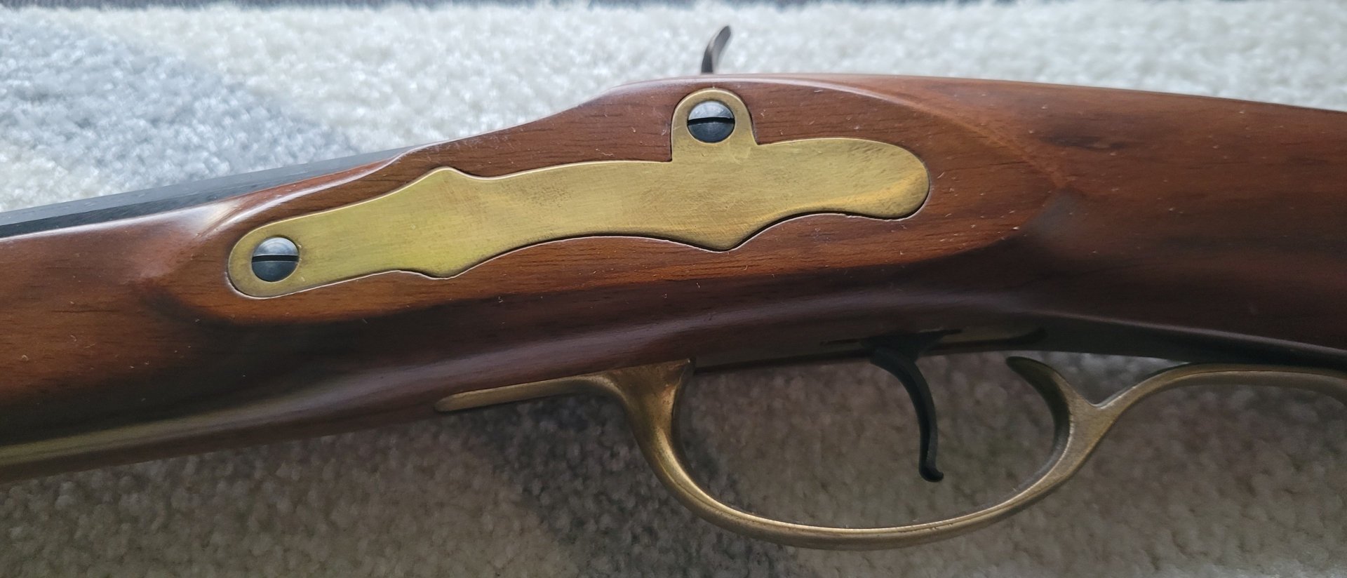 Vorderlader Gewehr Kentuckian Euroarms Cal.45 Made in Italy – Bild 2
