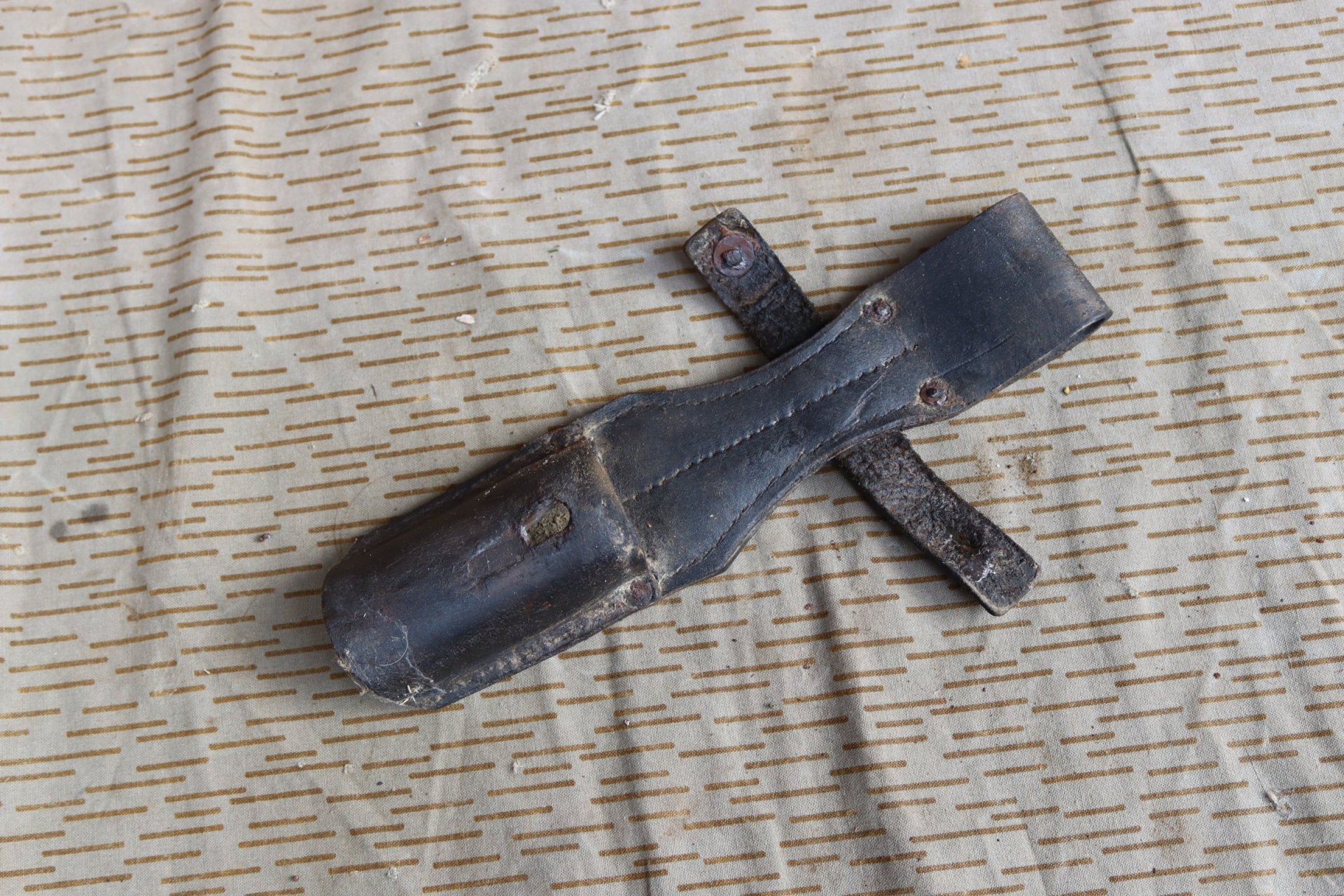 Deutscher Koppelschuh 2.Weltkrieg Wehrmacht 84/98 Bajonett 1942 – Bild 1