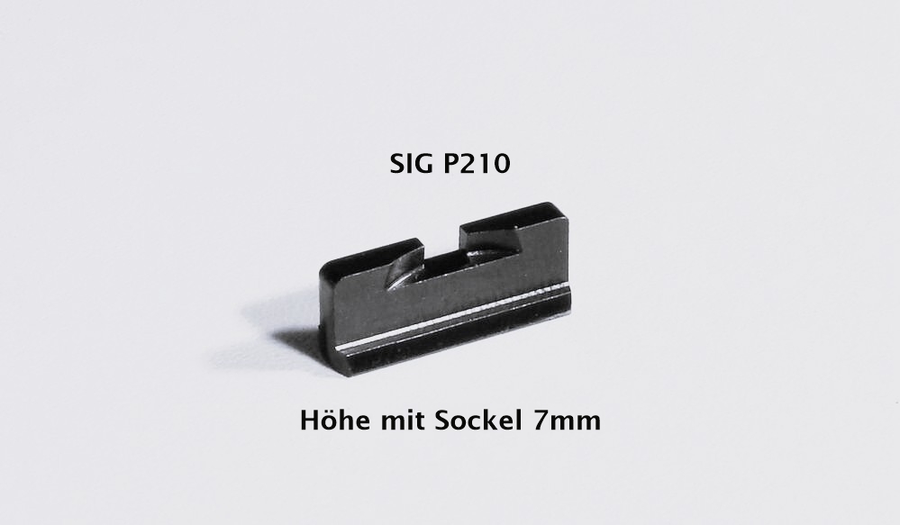 Kontrastkimme für SIG P210 – Bild 1