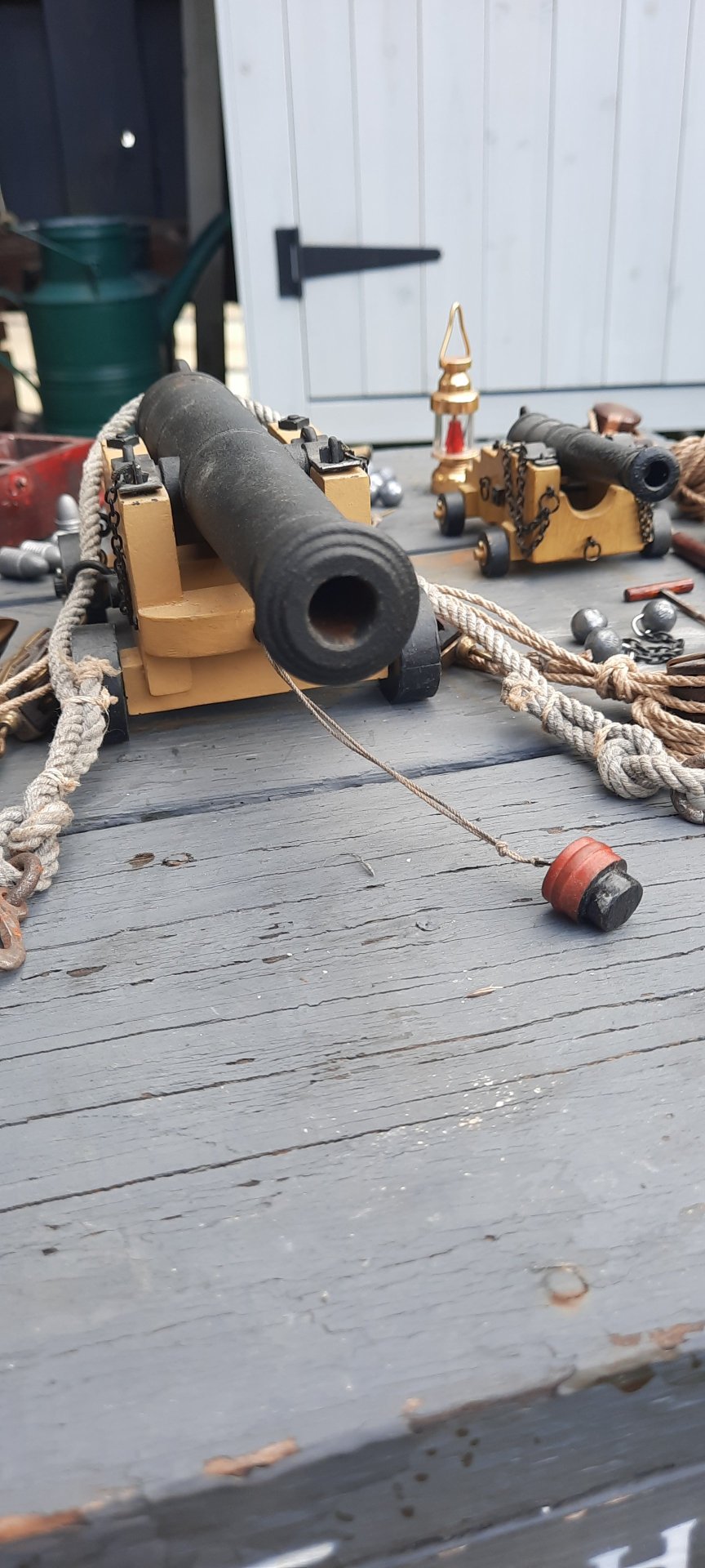 HMS Victory Schiffskanone aus Stahl – Bild 3