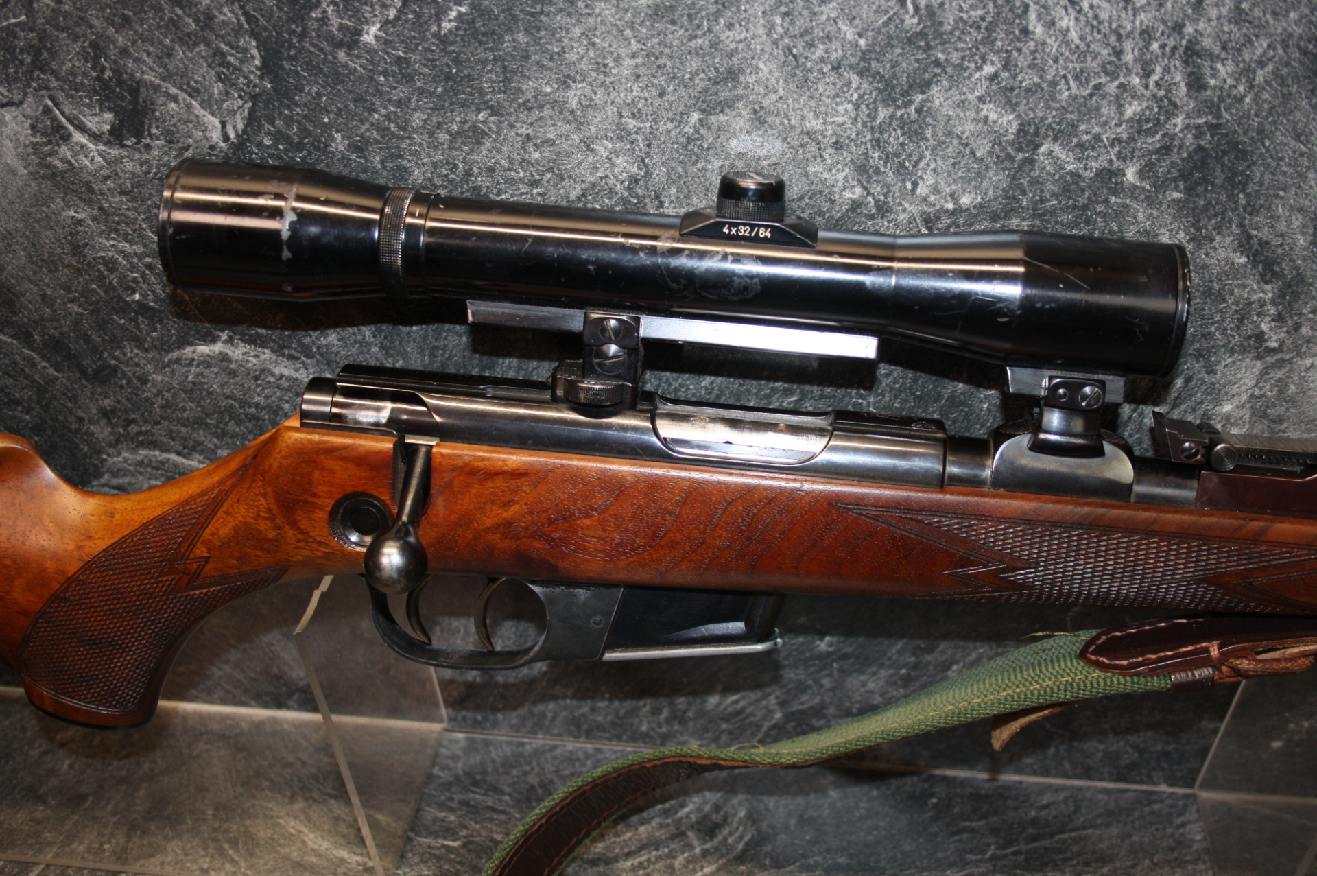 Rep. Büchse Walther Kal. 22 Magnum mit ZF Hubertus #51768 – Bild 2