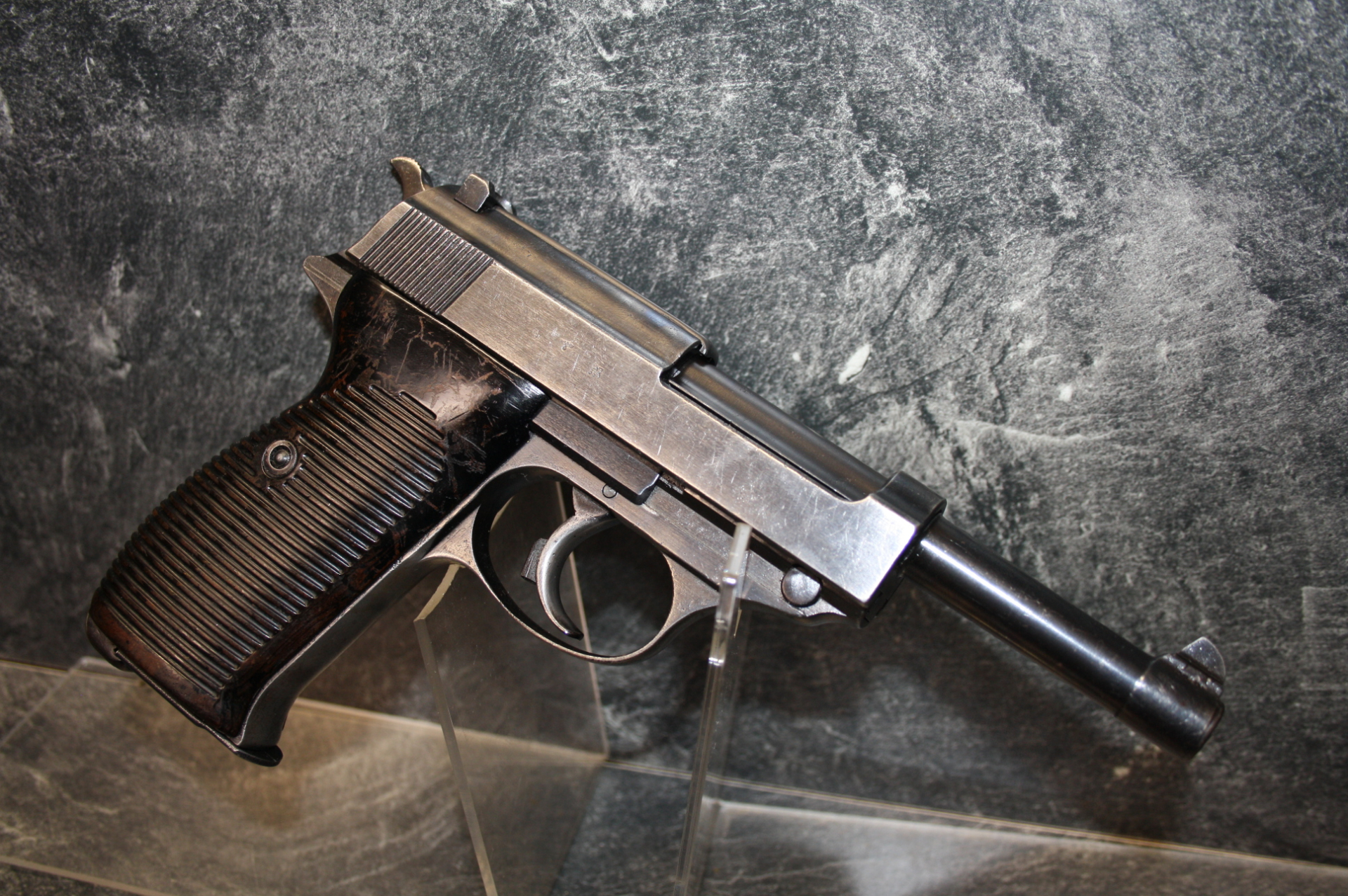 Halb. Pistole Walther ac 42 P38 Wehrmacht Kal. 9mmLuger #8464i – Bild 3