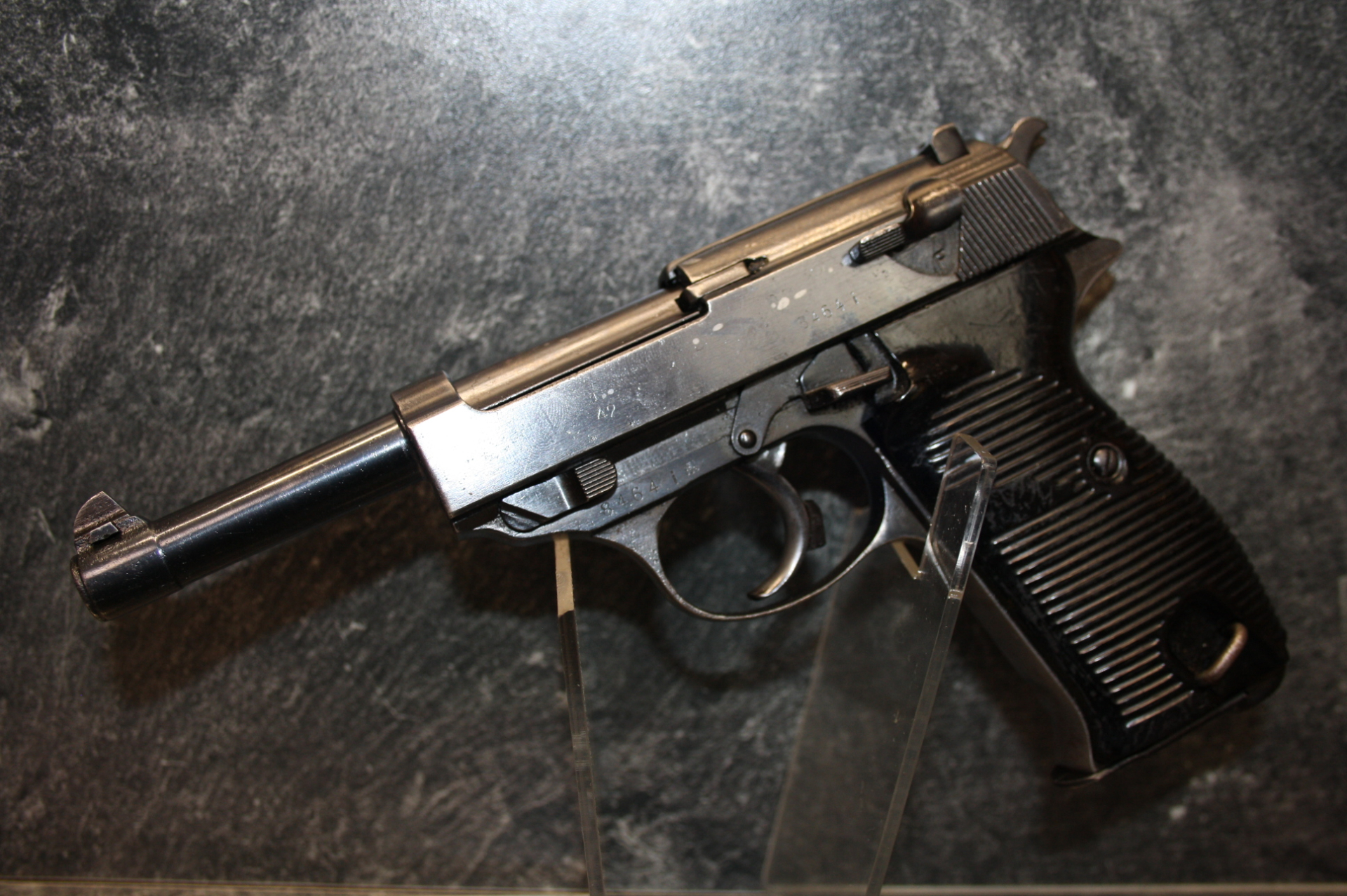 Halb. Pistole Walther ac 42 P38 Wehrmacht Kal. 9mmLuger #8464i – Bild 1