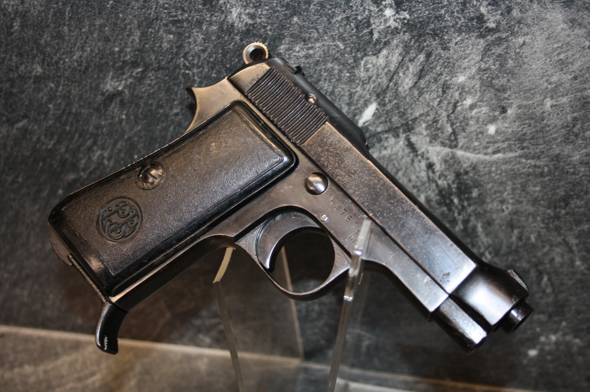 Halb. Pistole Beretta Cardone V.T. 1944 WK 2 Kal. 7.65mmBrowning #547672 – Bild 2